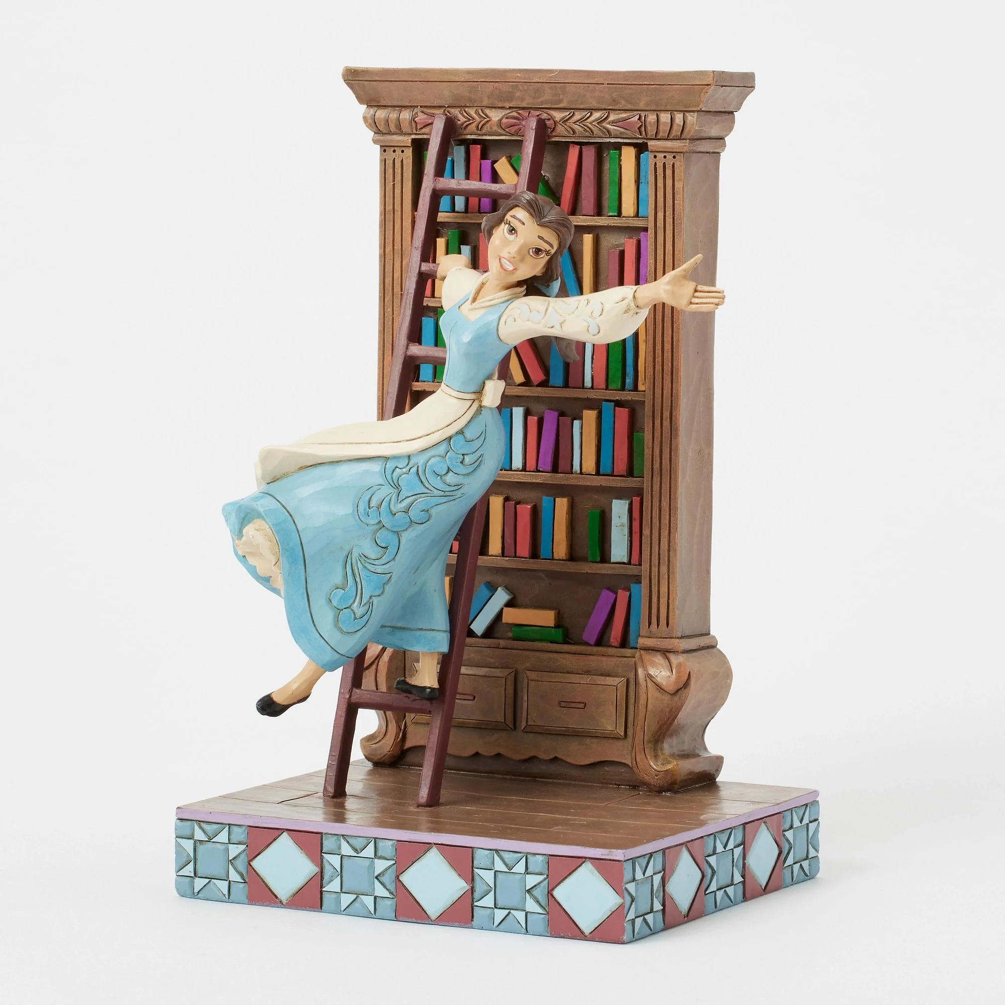 A World of Books (Belle on Bookcase) - Image 2