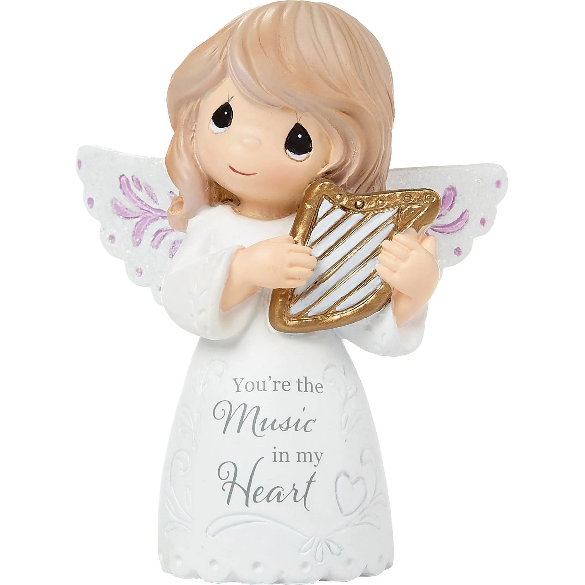 Angel with Harp Mini Figurine by Precious Moments