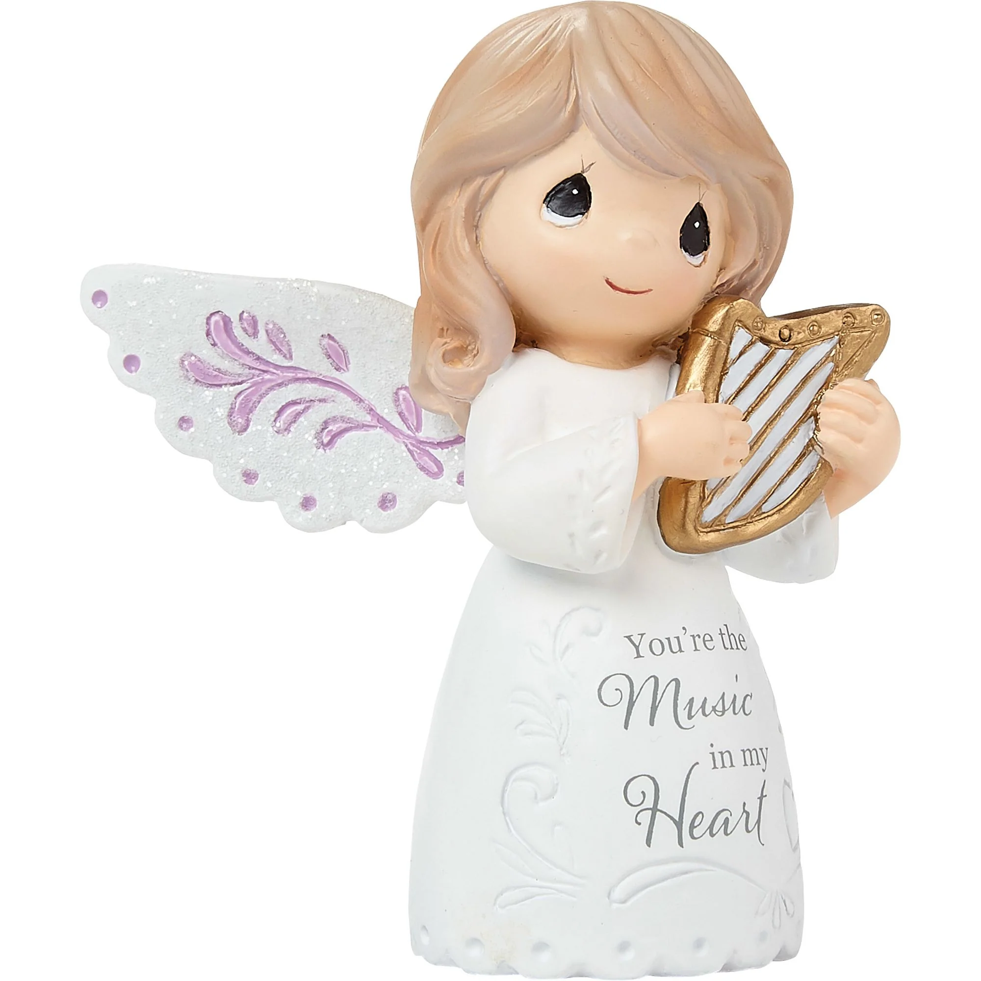 Angel with Harp Mini Figurine by Precious Moments - Image 3