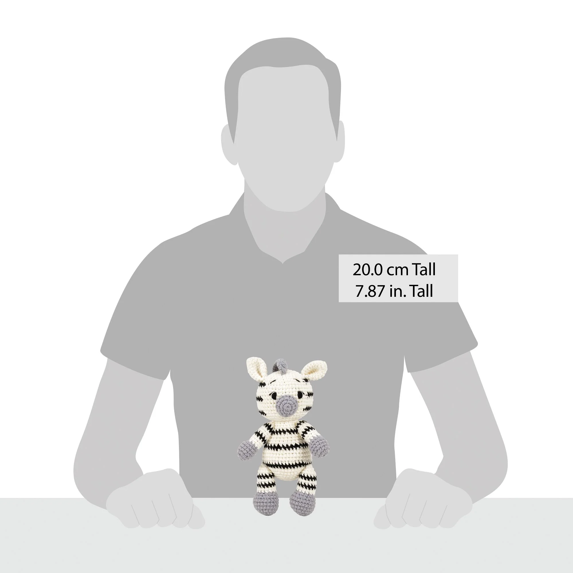 Ava the Zebra Soft Toy by Woolie - Image 5