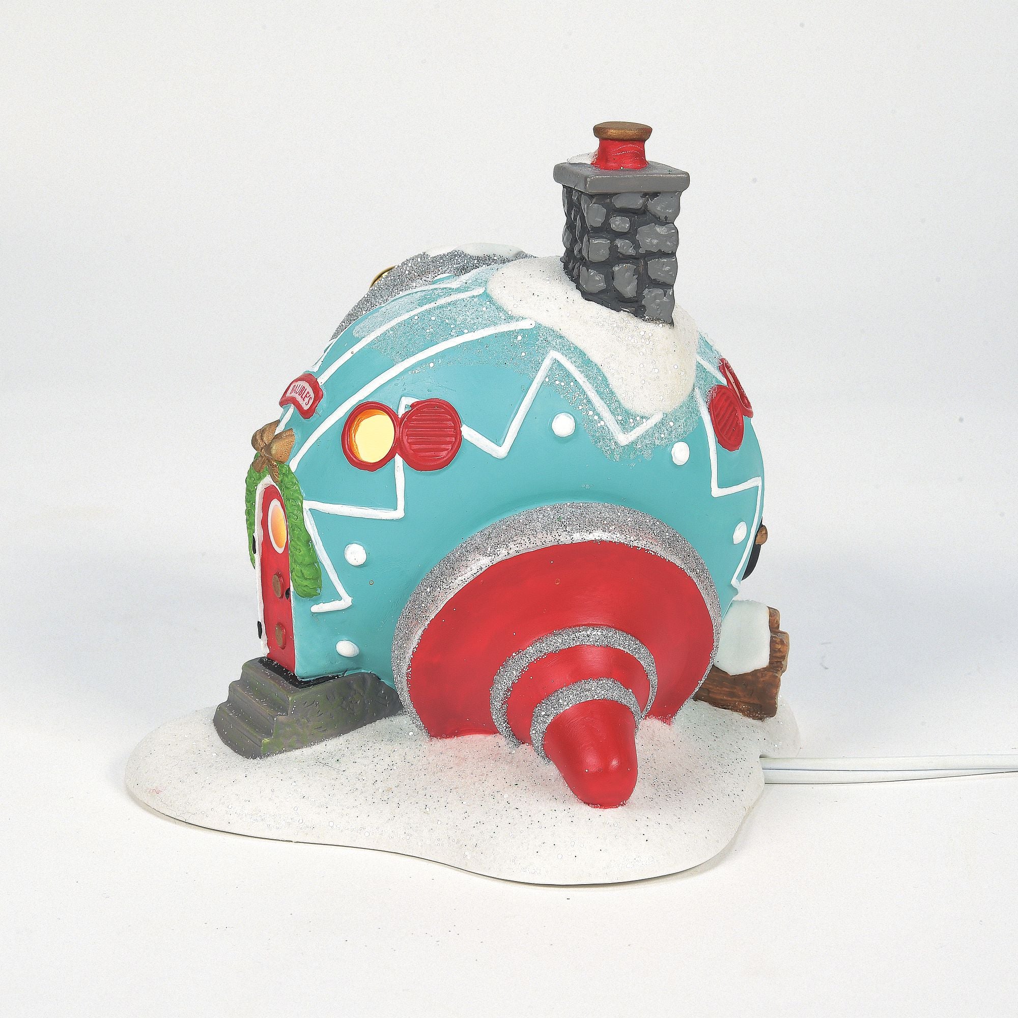 Bauble's Ornament House - North Pole Village by D56 - Image 4