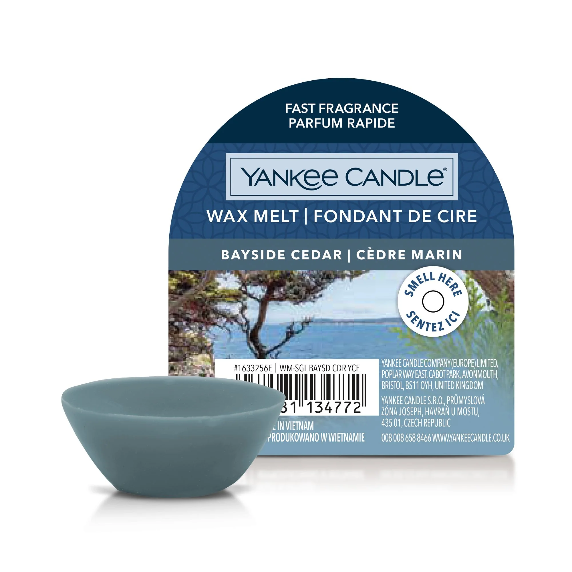 Bayside Cedar Signature Single Wax Melt Yankee Candle