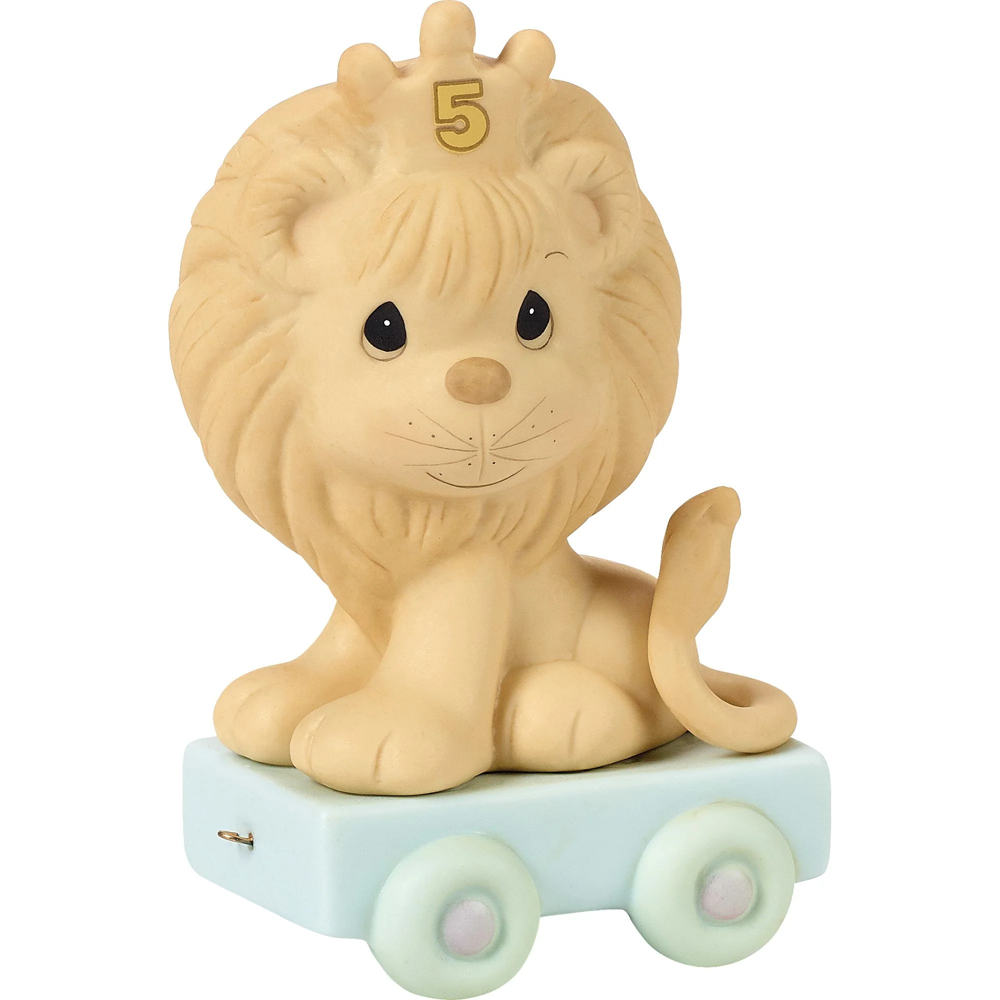 Birthday Train Age 5 Figurine by Precious Moments - "This Day Is Something To Ro r About" - Image 4