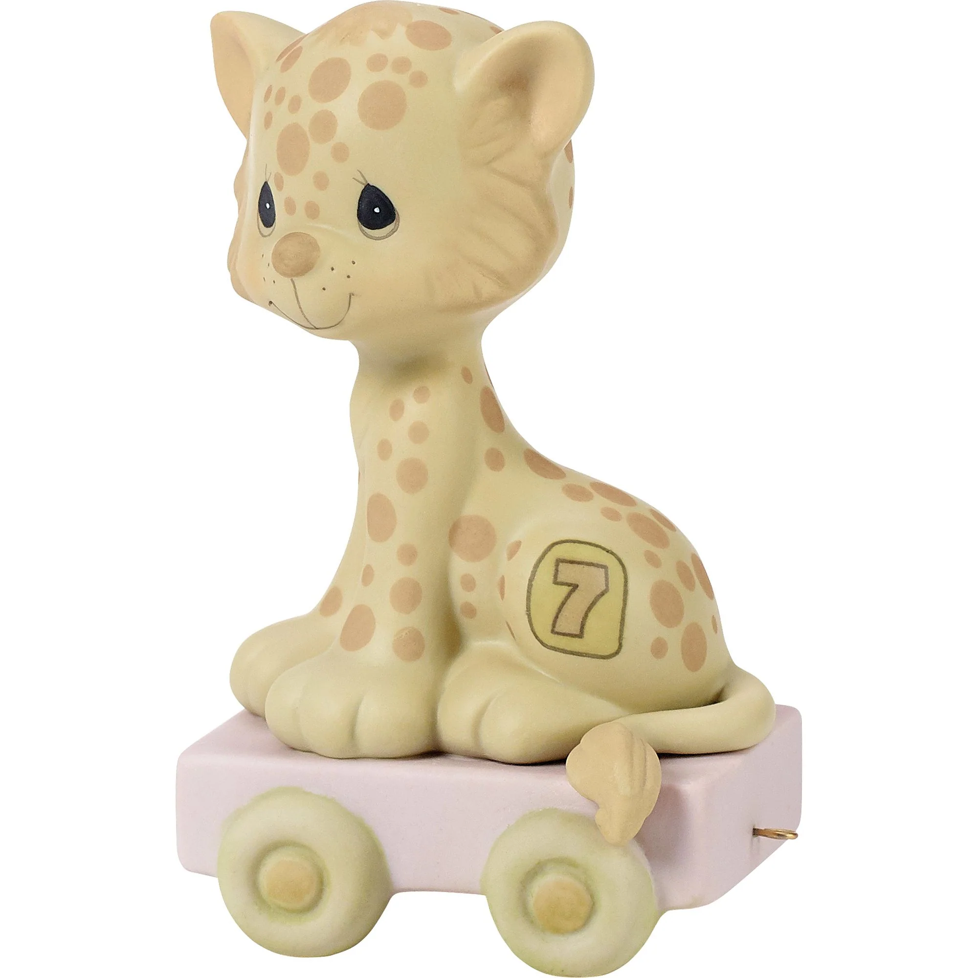 Birthday Train Age 7 Figurine by Precious Moments - "Wishing You Grr-eatness" - Image 3