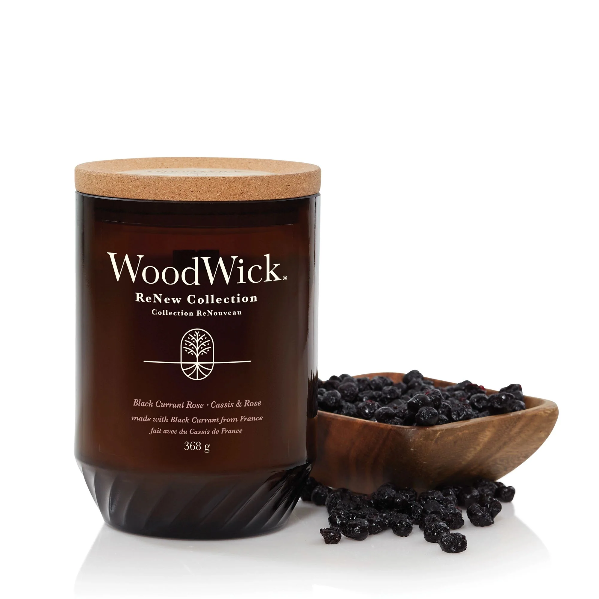 Black Currant & Rose Renew Large Candle by WoodWick - Image 6