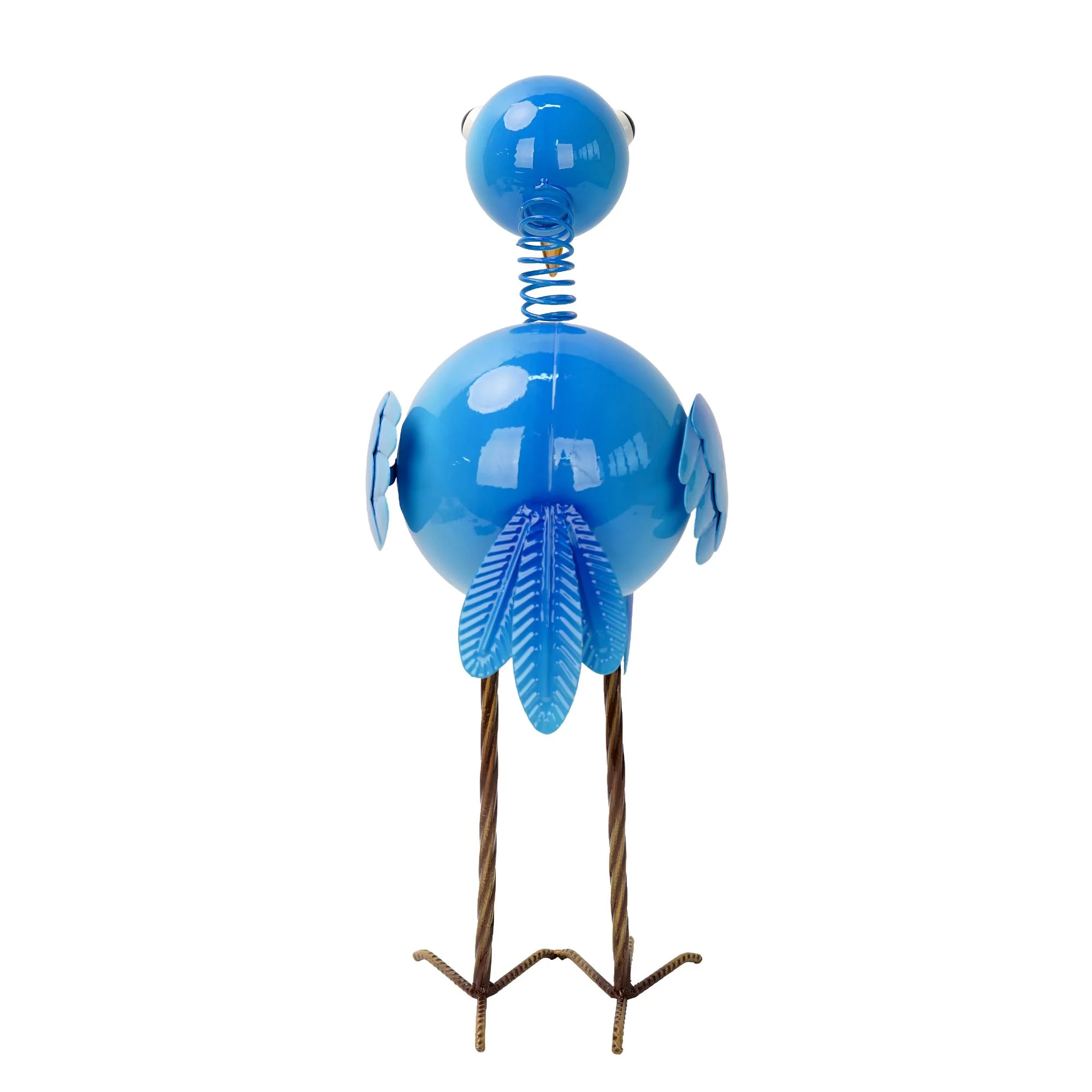 Blue Crane Metal Ornament - Image 2