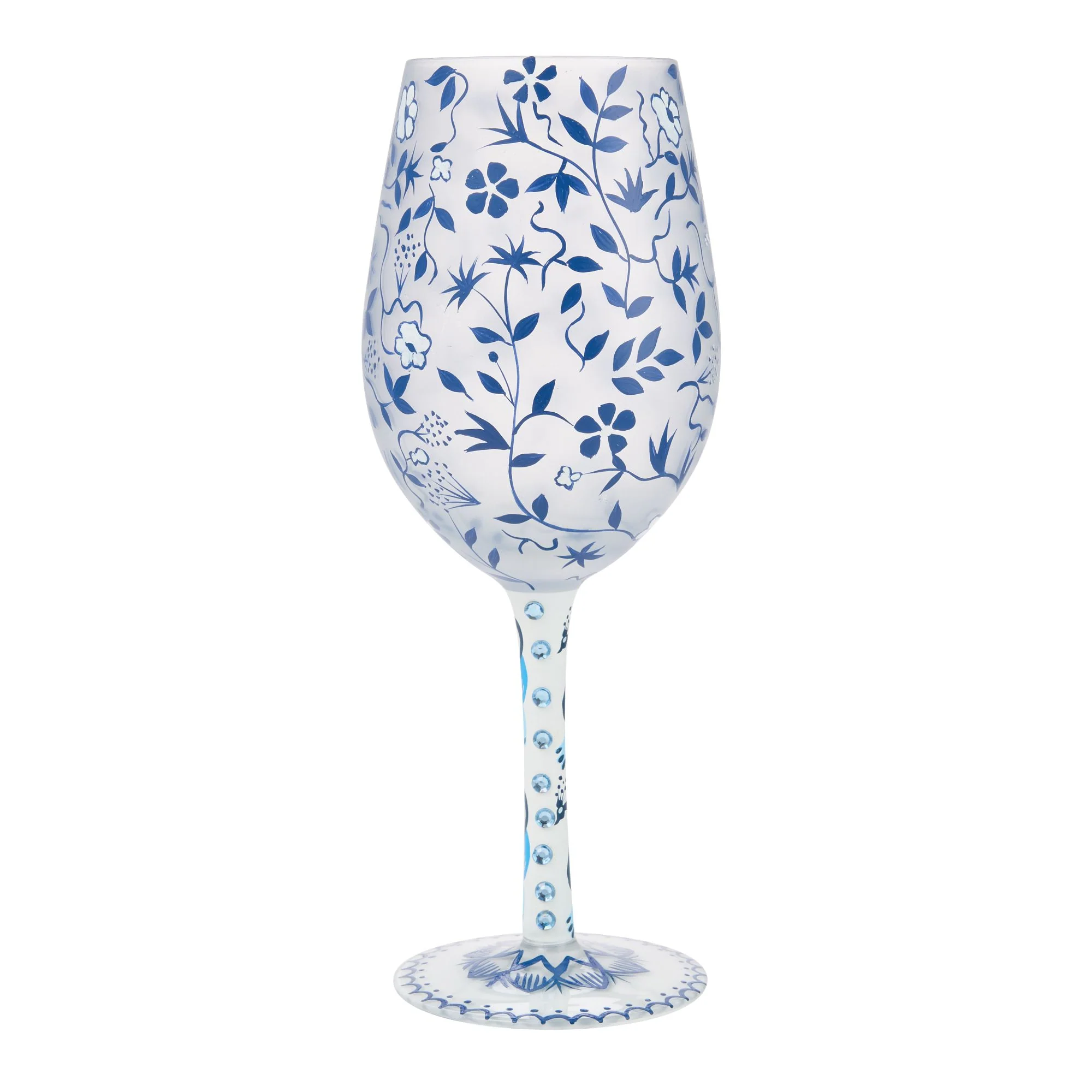 Blue Menagerie Wine Glass - Image 3