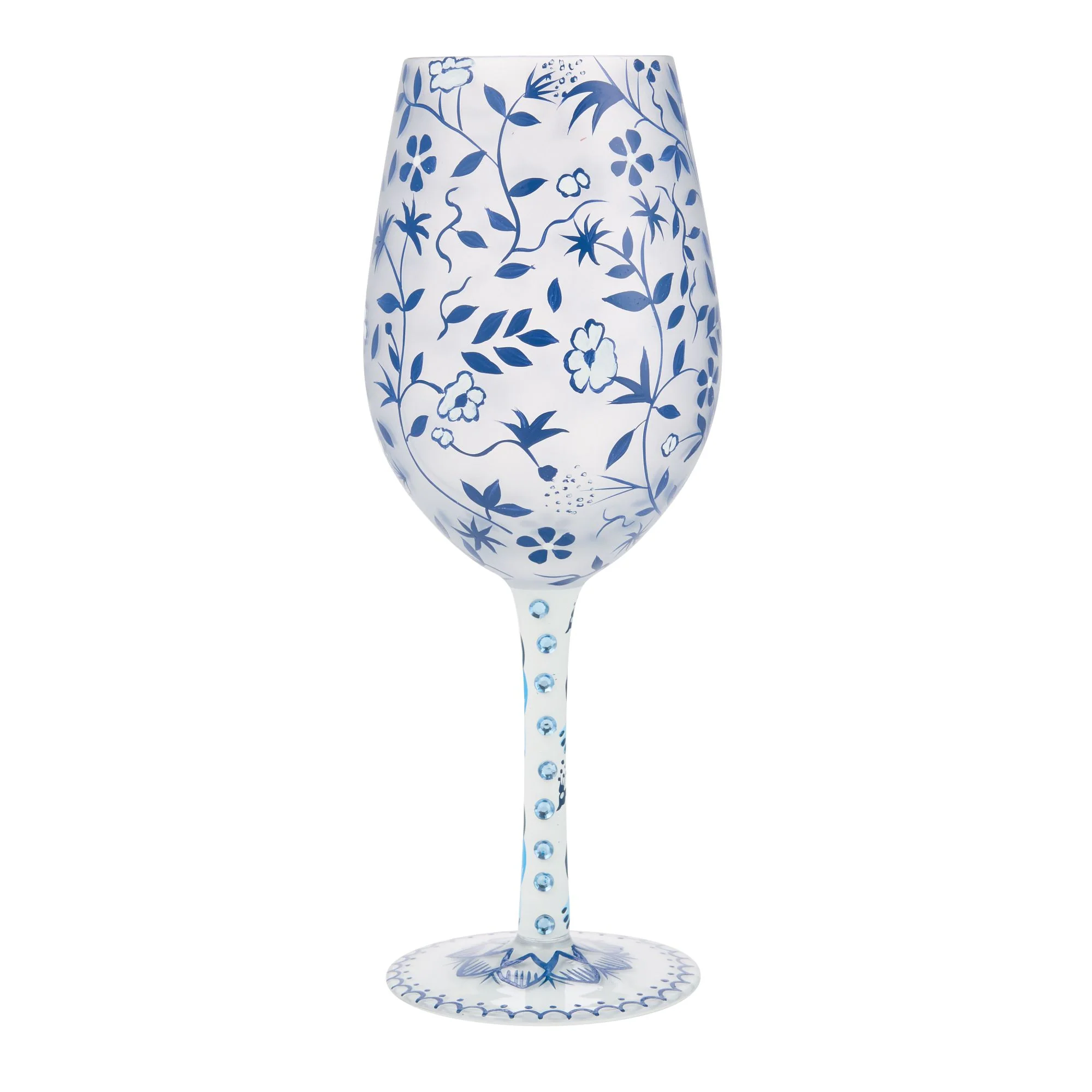 Blue Menagerie Wine Glass - Image 5