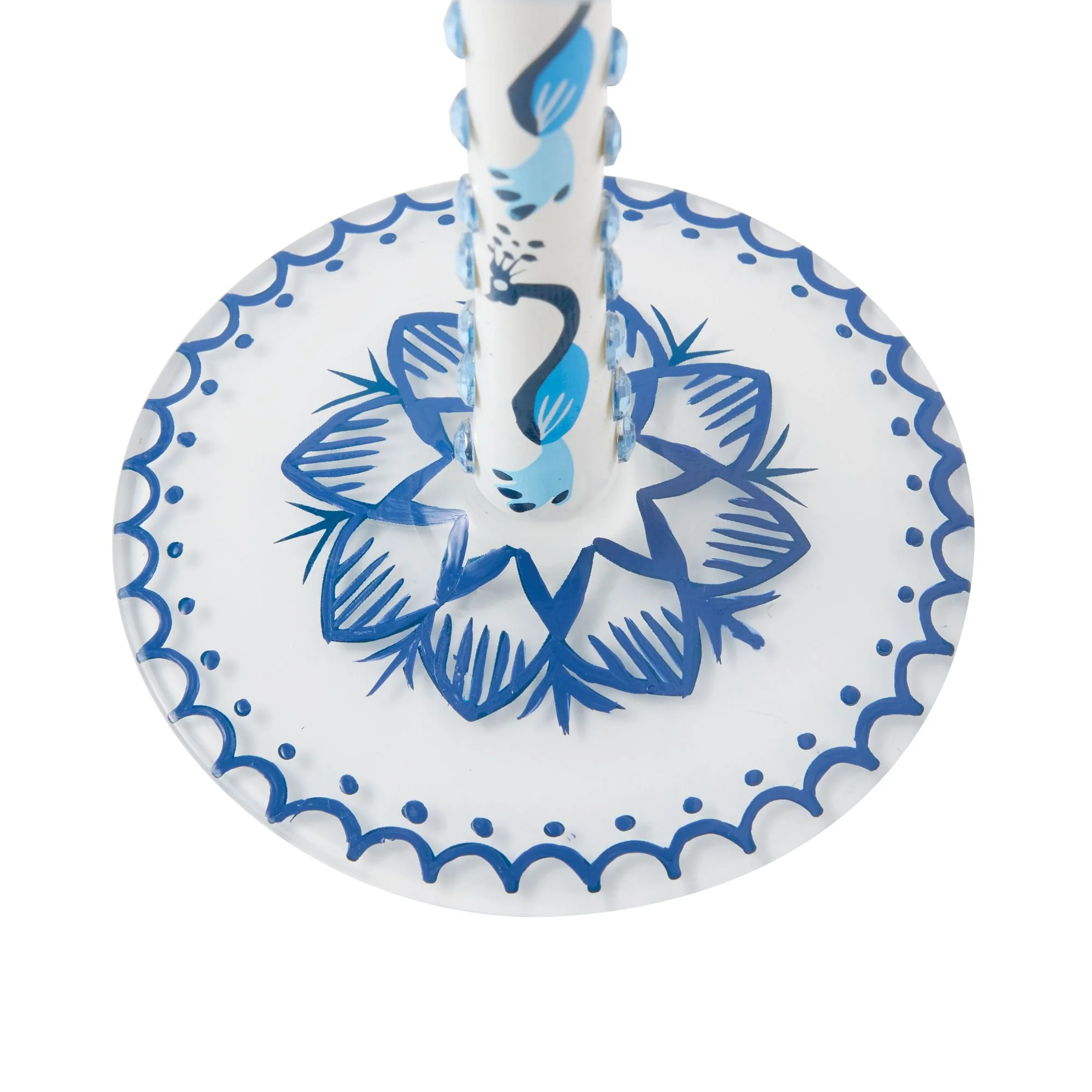 Blue Menagerie Wine Glass - Image 6