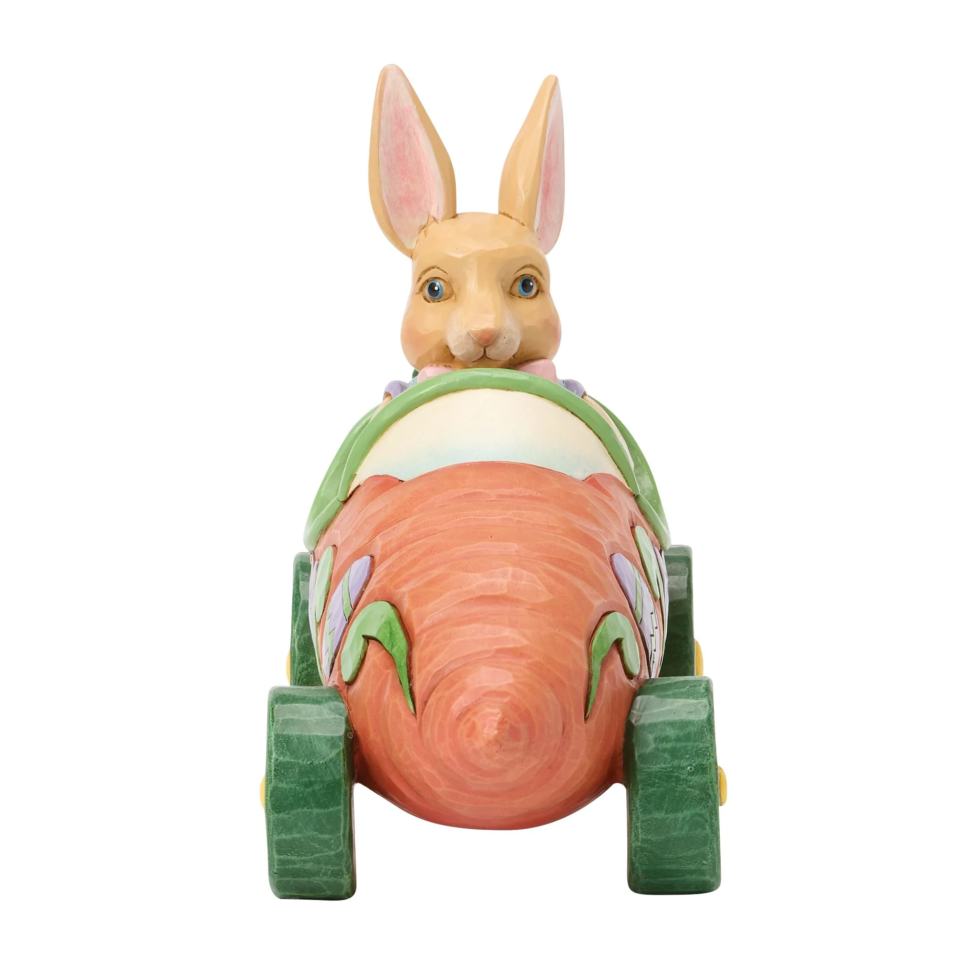 Bunnies on Parade Carrot Car Figurine - "Carrot Cruiser" - Image 3