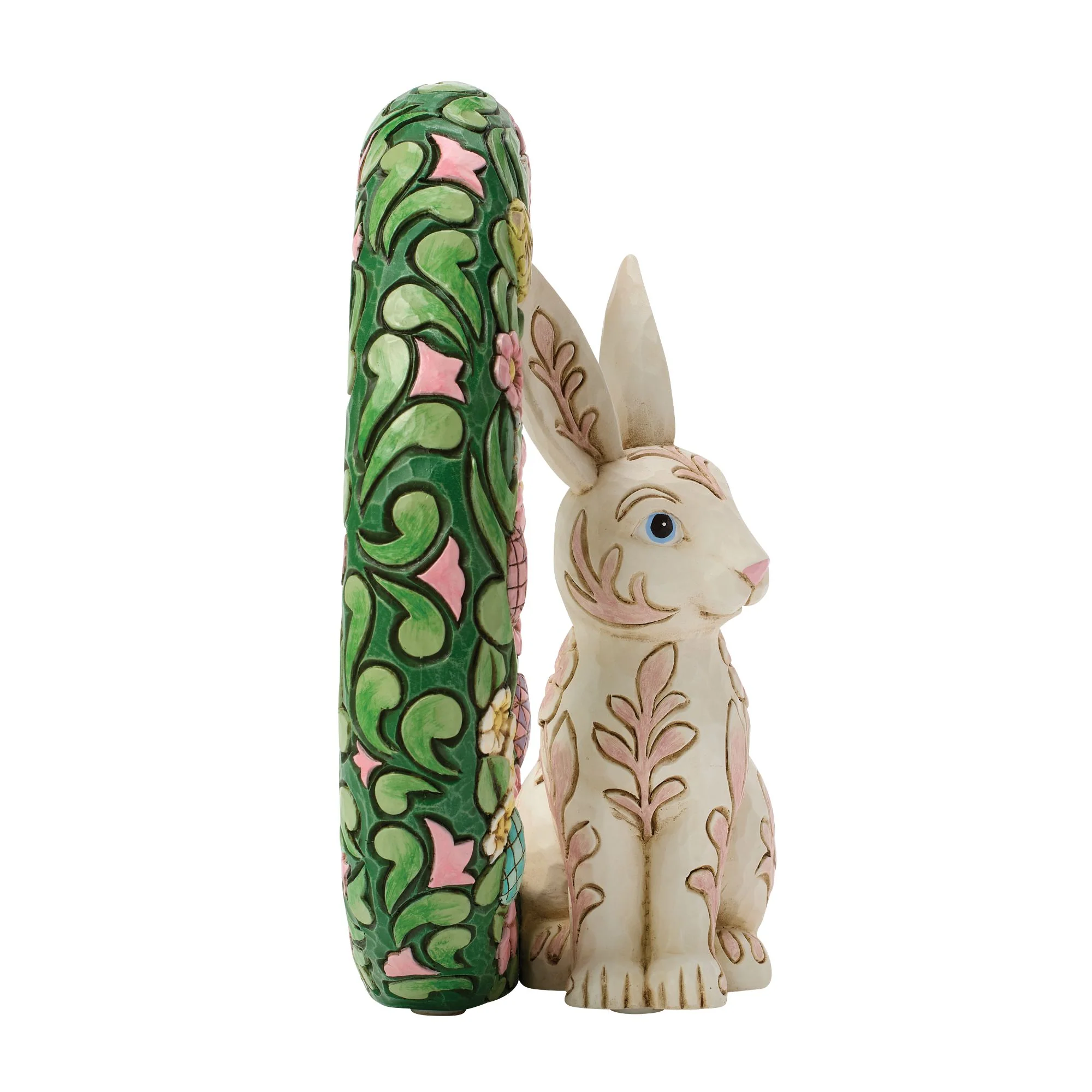 Bunny Wreath Figurine - "Easter Embrace" - Image 5