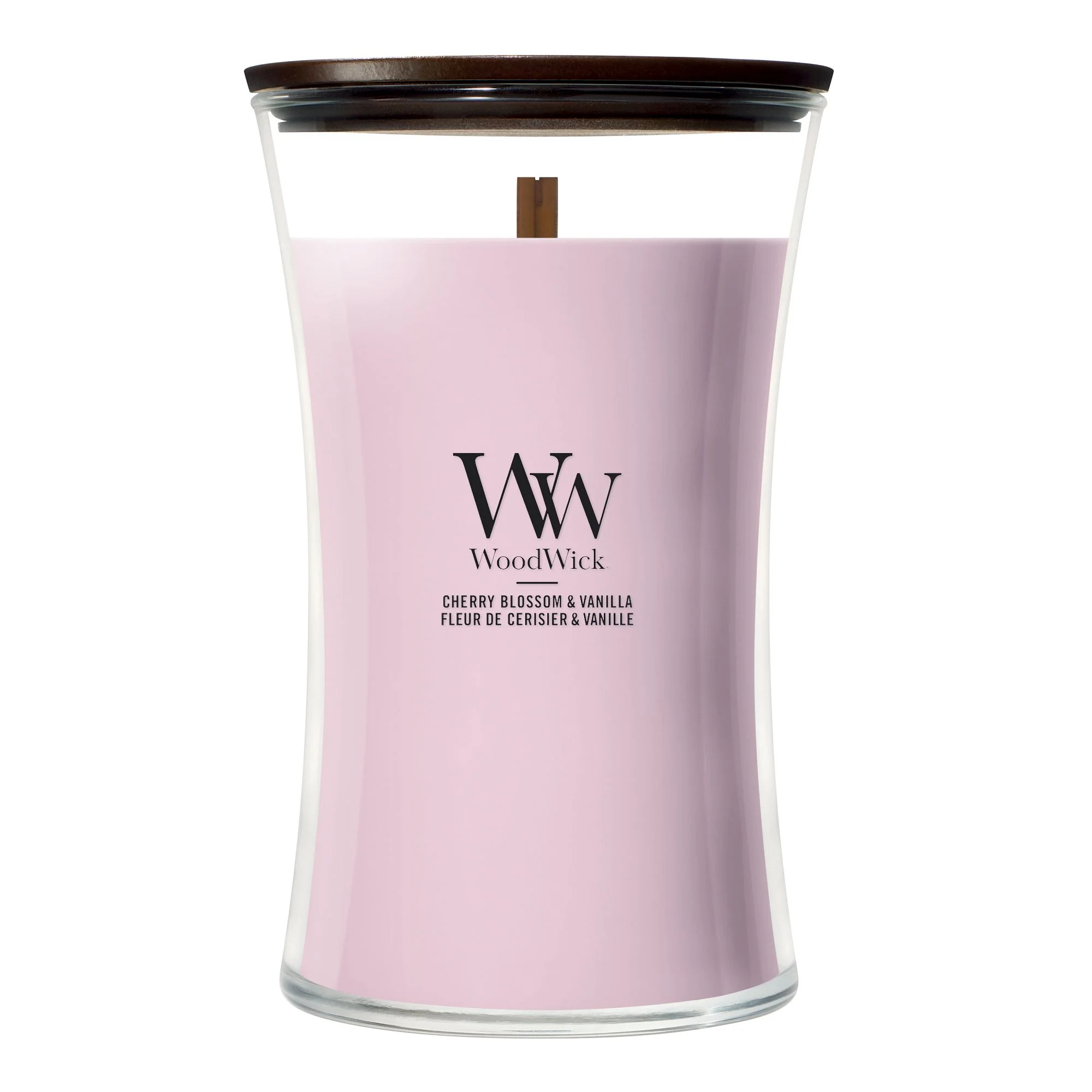 Cherry Blossom & Vanilla Large Hourglass by WoodWick