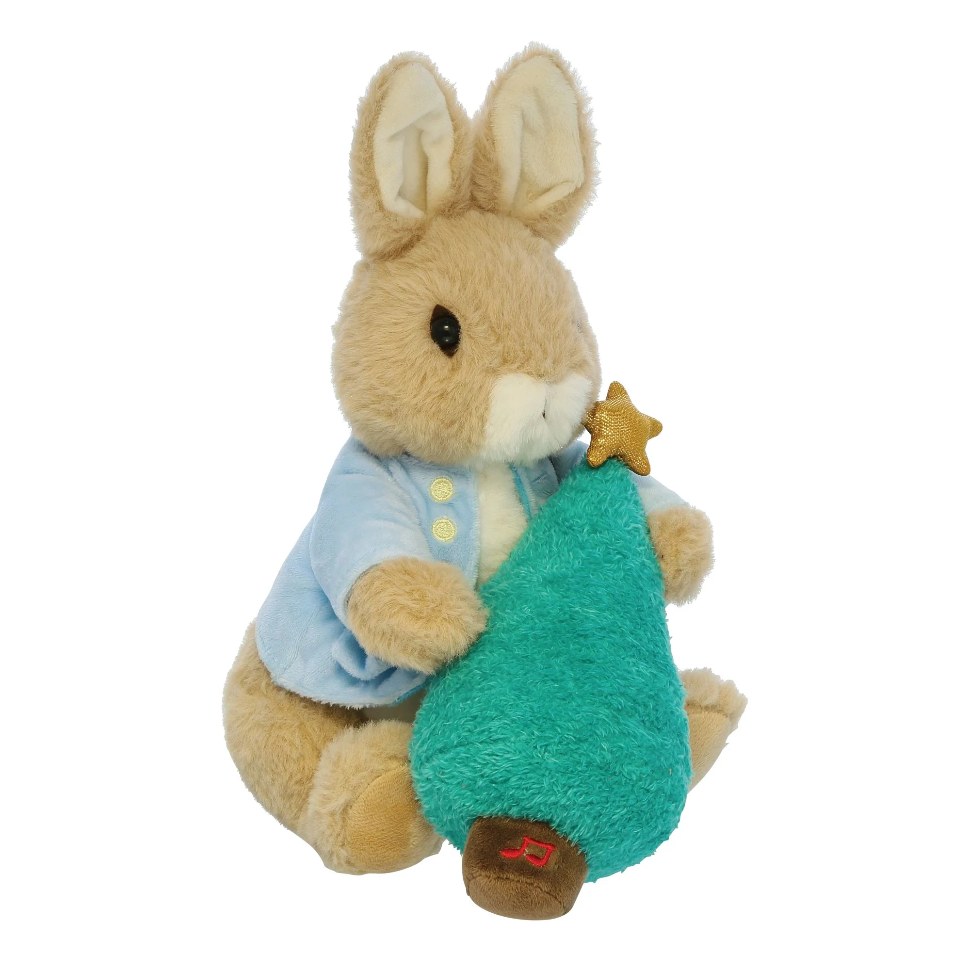Peter Rabbit Musical Soft Toy - "Christmas Fun" - Image 3