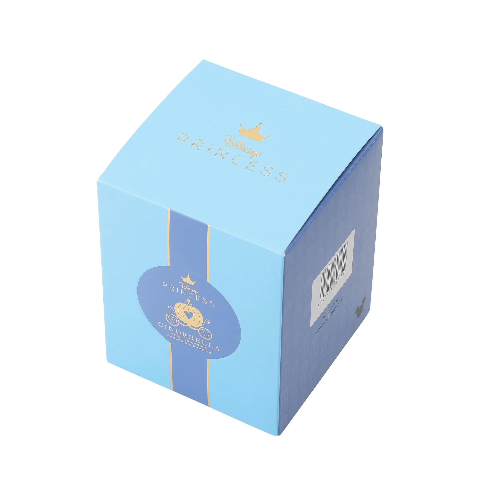 Cinderella Crystal Gardenia & Pumpkin Foiled Glass Candle - Image 4