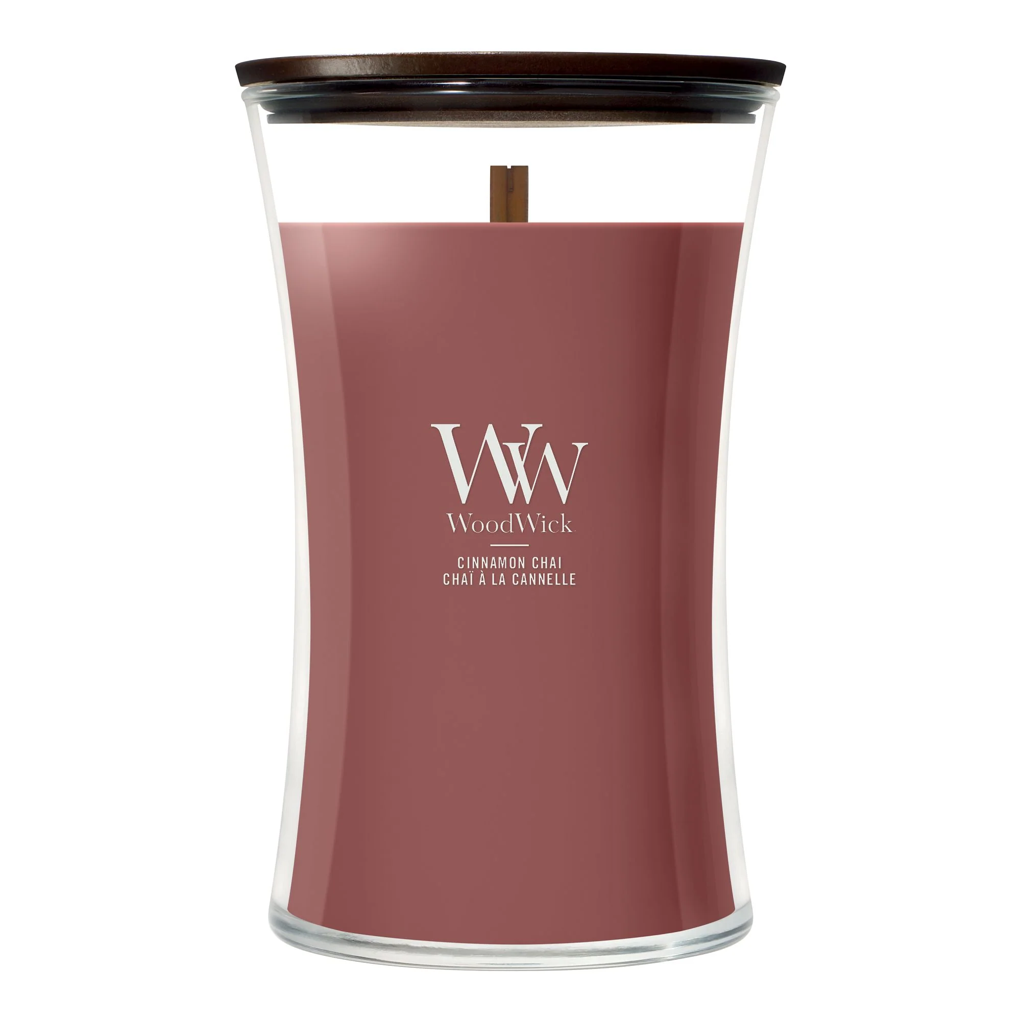 Cinnamon Chai Large Hourglass by WoodWick
