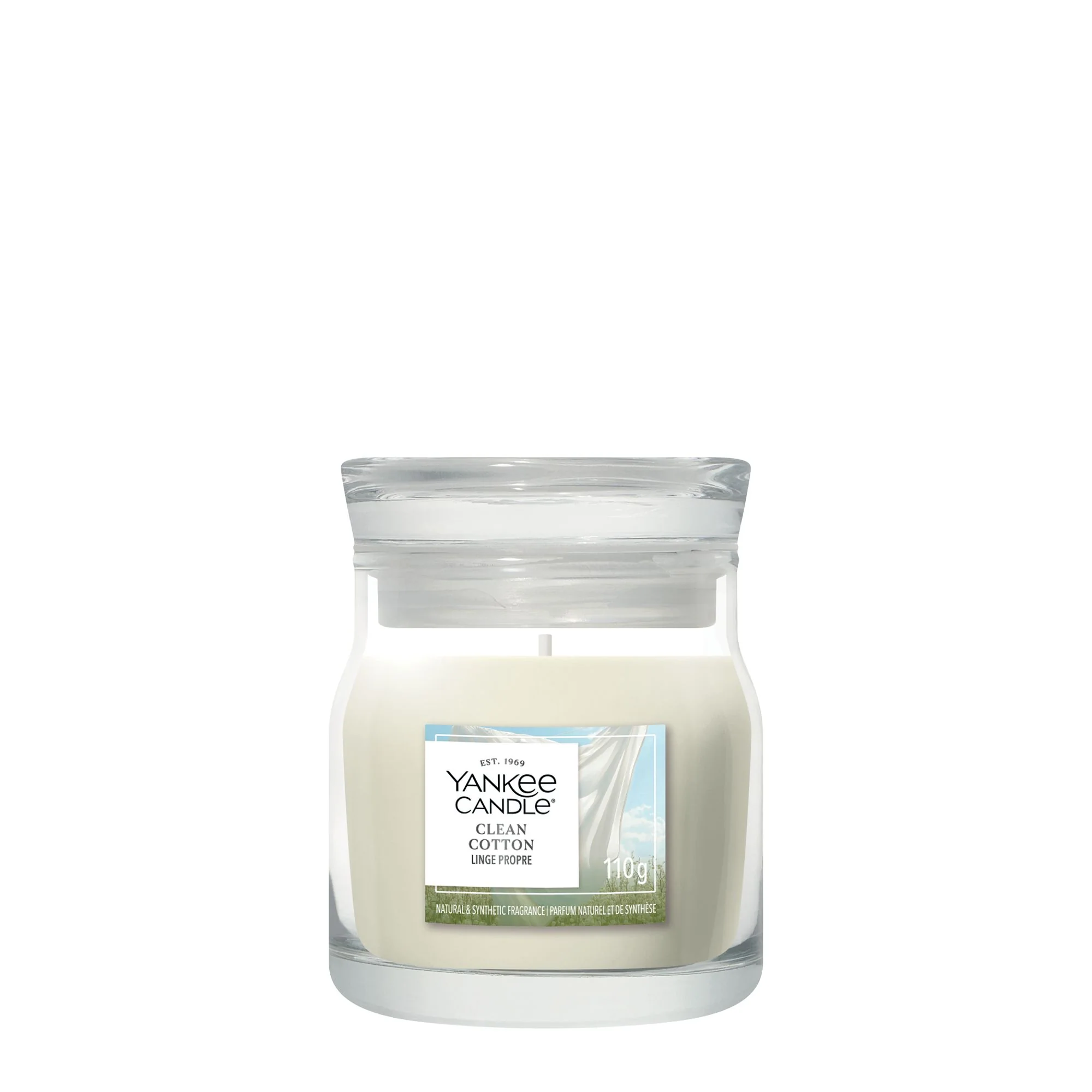 Clean Cotton Signature Small Jar by Yankee Candle