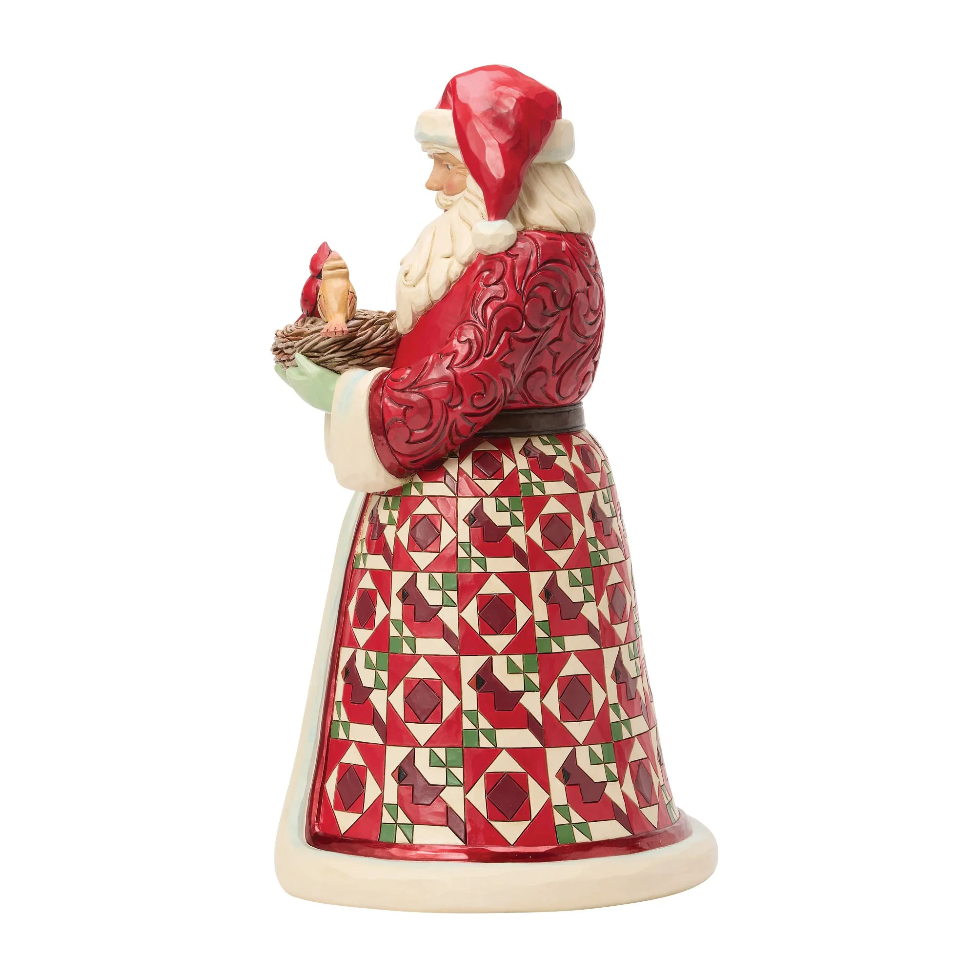 Collector's Edition Santa with Birds Nest Figurine - Special Moments with Santa - Image 2