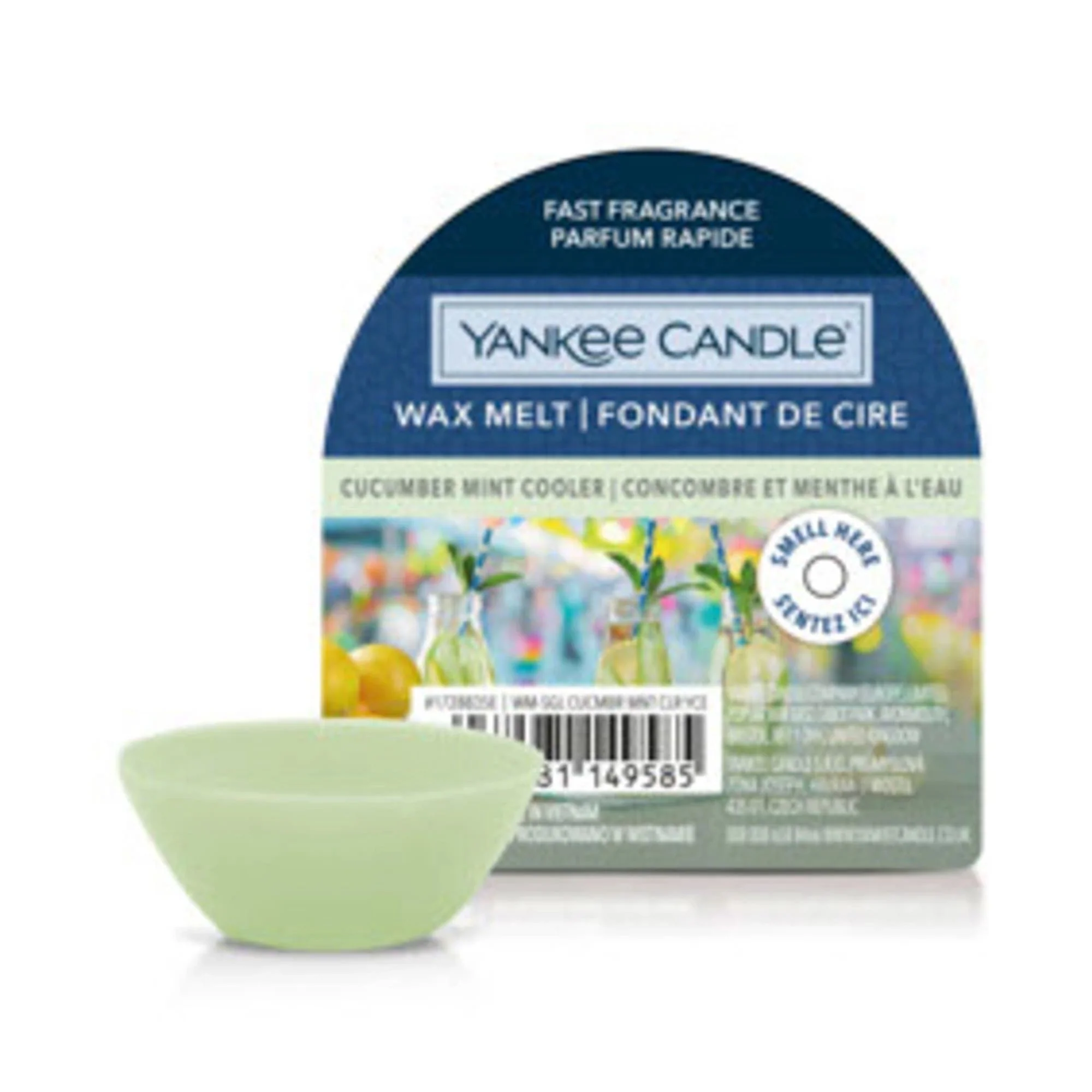 Cucumber Mint Cooler Single Wax Melt by Yankee Candle