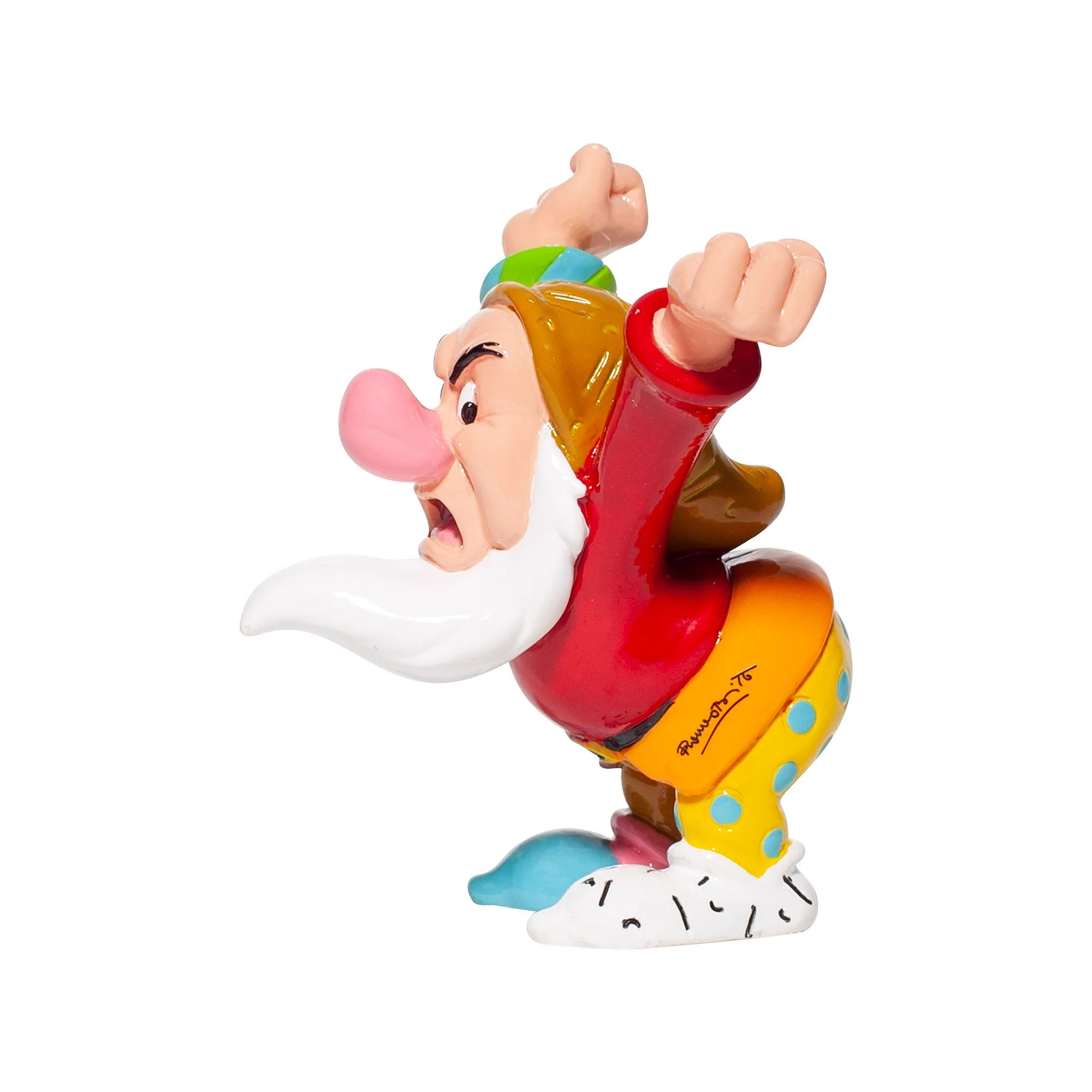Disney by Romero Britto Grumpy Mini Figurine - Image 2