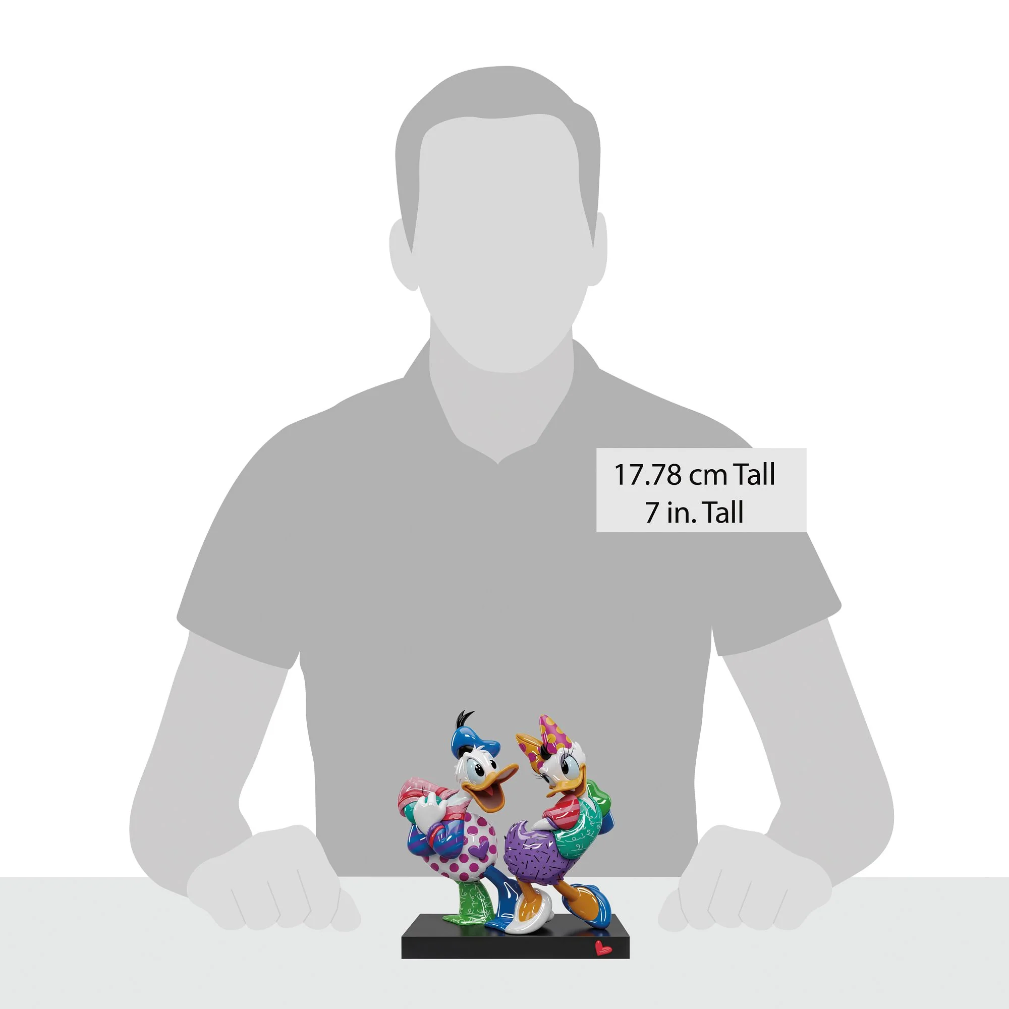 Donald And Daisy Love Figurine by Disney Britto - Image 7
