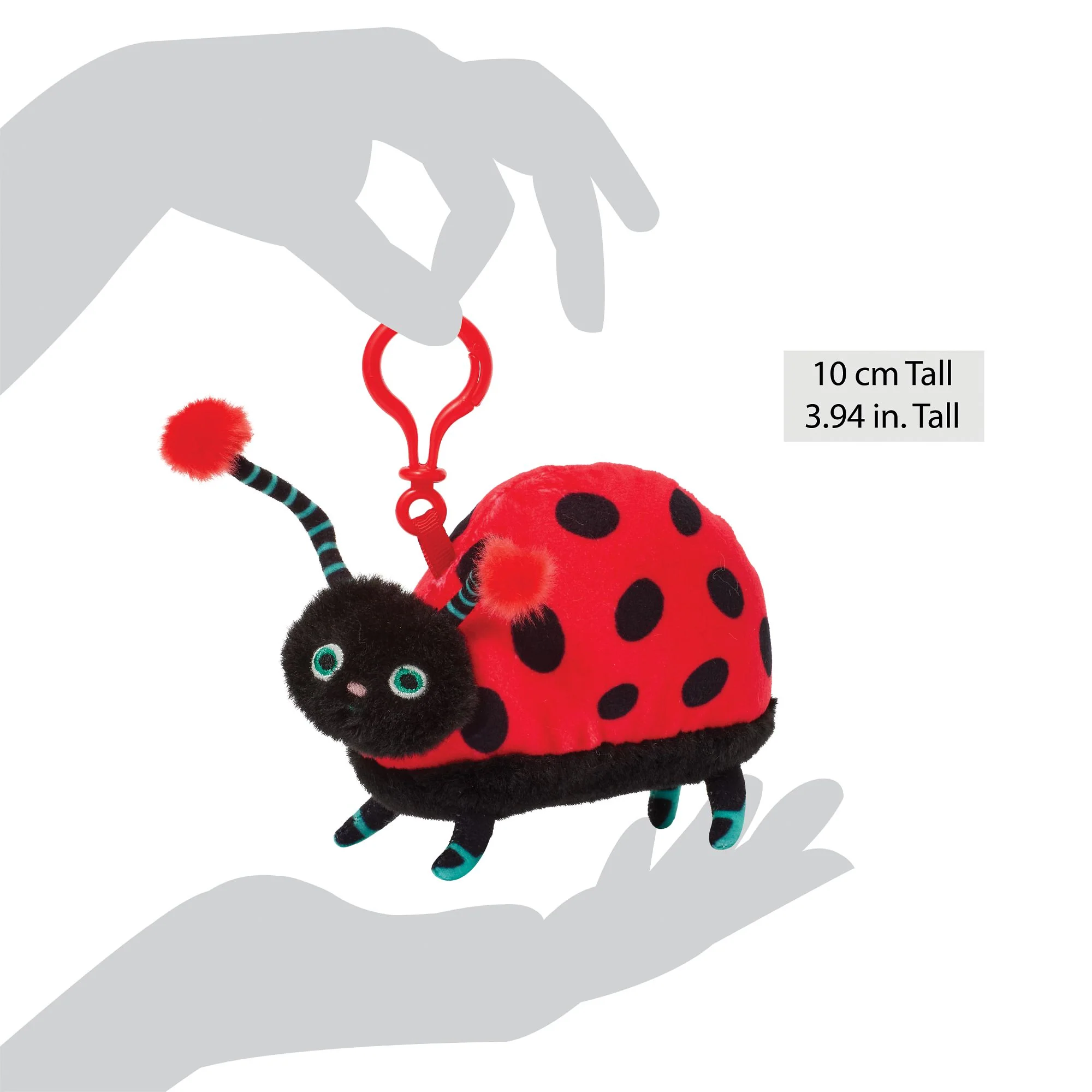 Dotty the Ladybug Backpack Clip by Allen Designs - Image 6