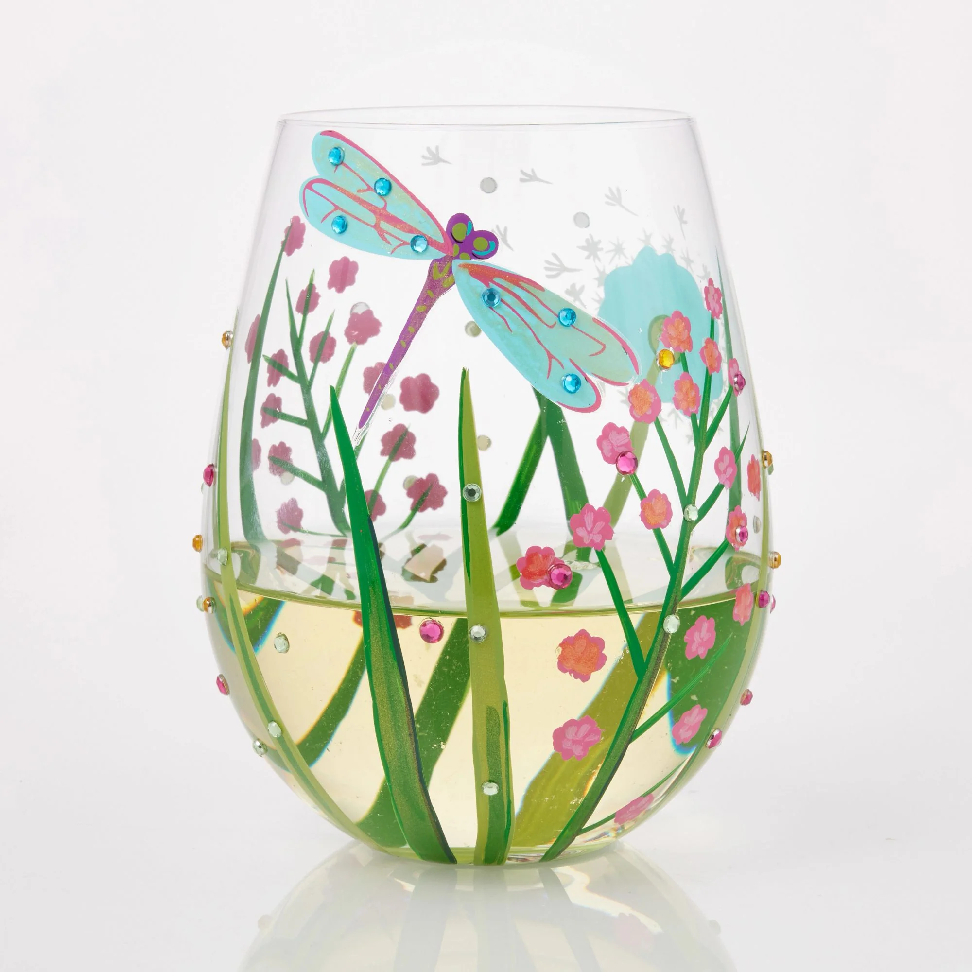 Dragonfly Stemless Glass by Lolita - Image 3