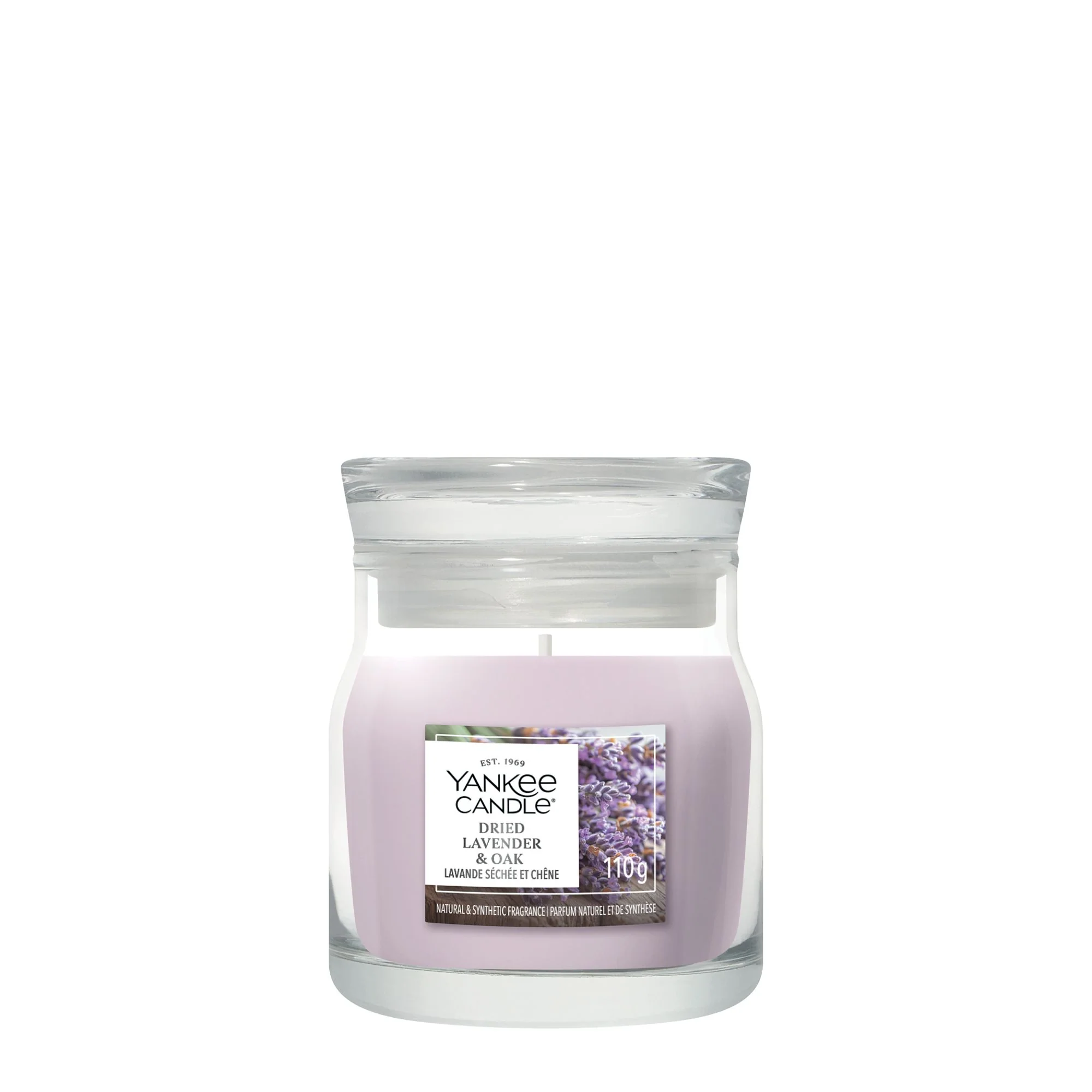 Dried Lavender & Oak Signature Small Jar by Yankee Candle