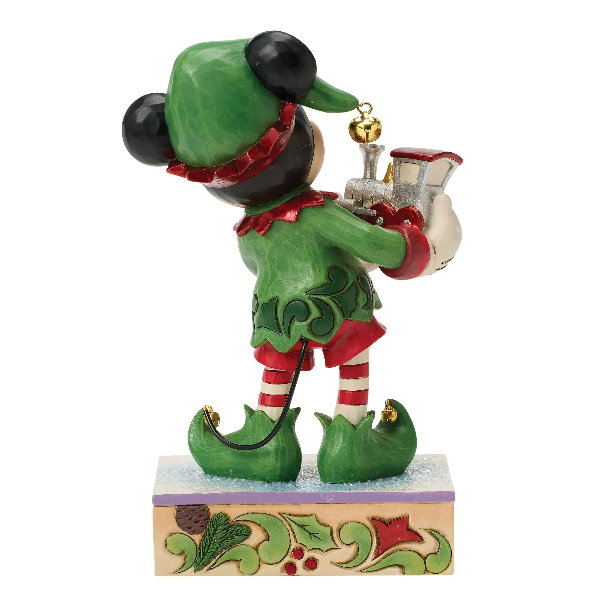 Mickey Elf with Train Special Edition Figurine - "Elf on Track" - Image 5