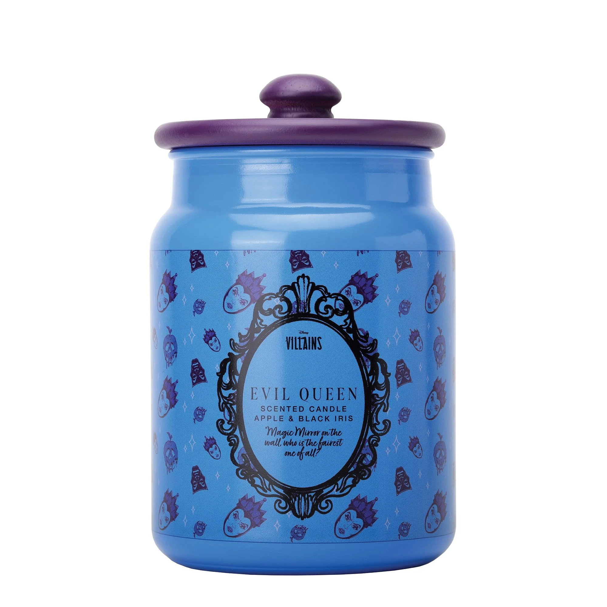 Evil Queeen Poison Apple & Black Iris Ceramic Jar Candle - Image 3