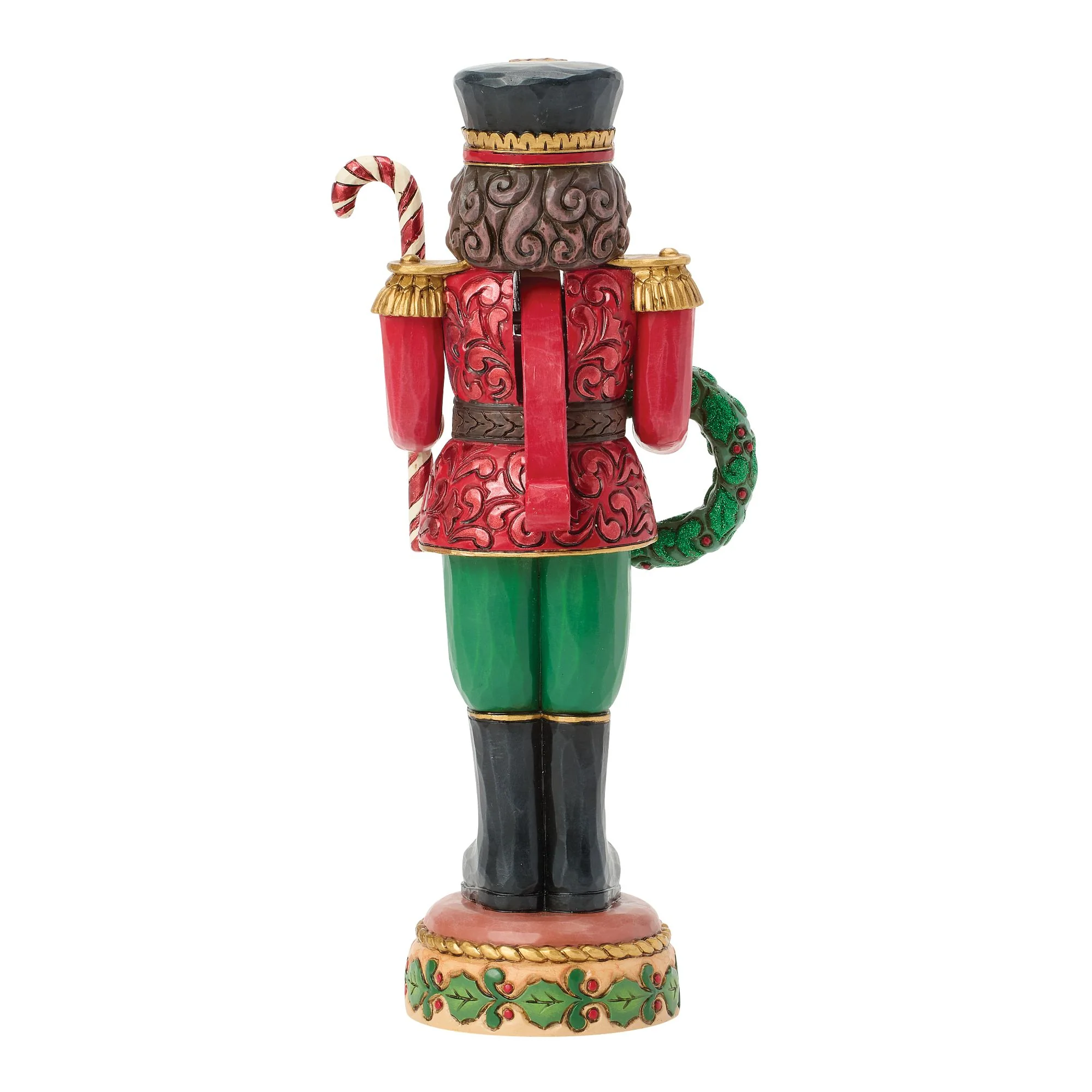 Traditional Toy Soldier Nutcracker Figurine - Festive Duty - Image 4