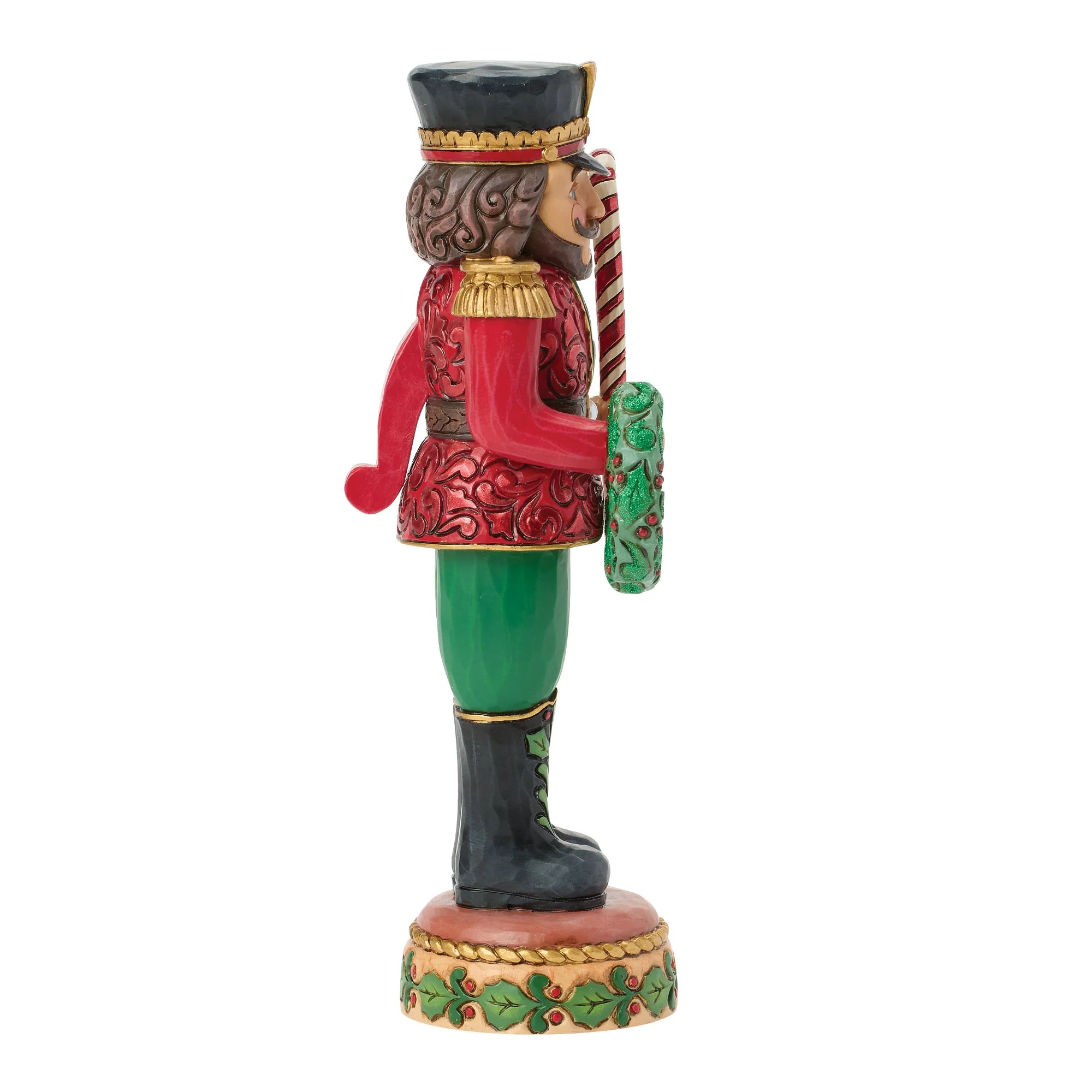 Traditional Toy Soldier Nutcracker Figurine - Festive Duty - Image 5