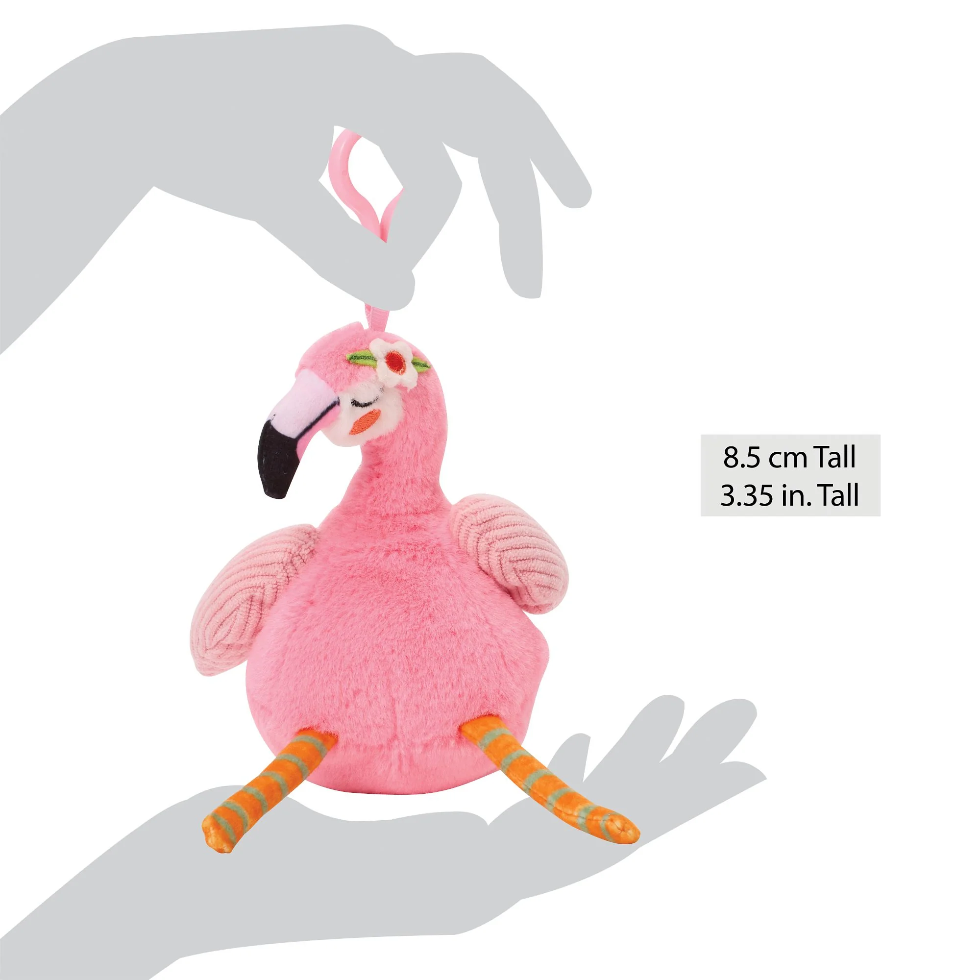 Fifi the Flamingo Backpack Clip by Allen Designs - Image 6