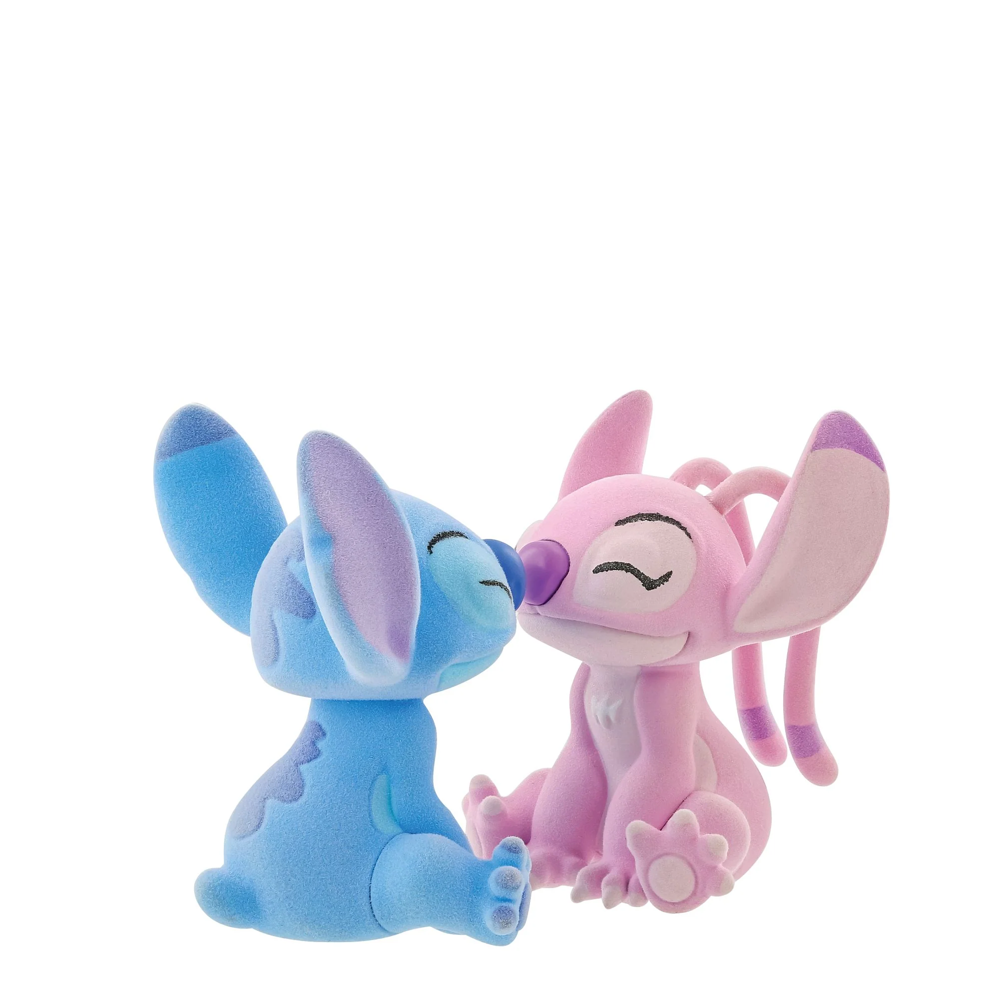 Flocked Kissing Stitch and Angel Figurines by Grand Jester Studios - Image 3