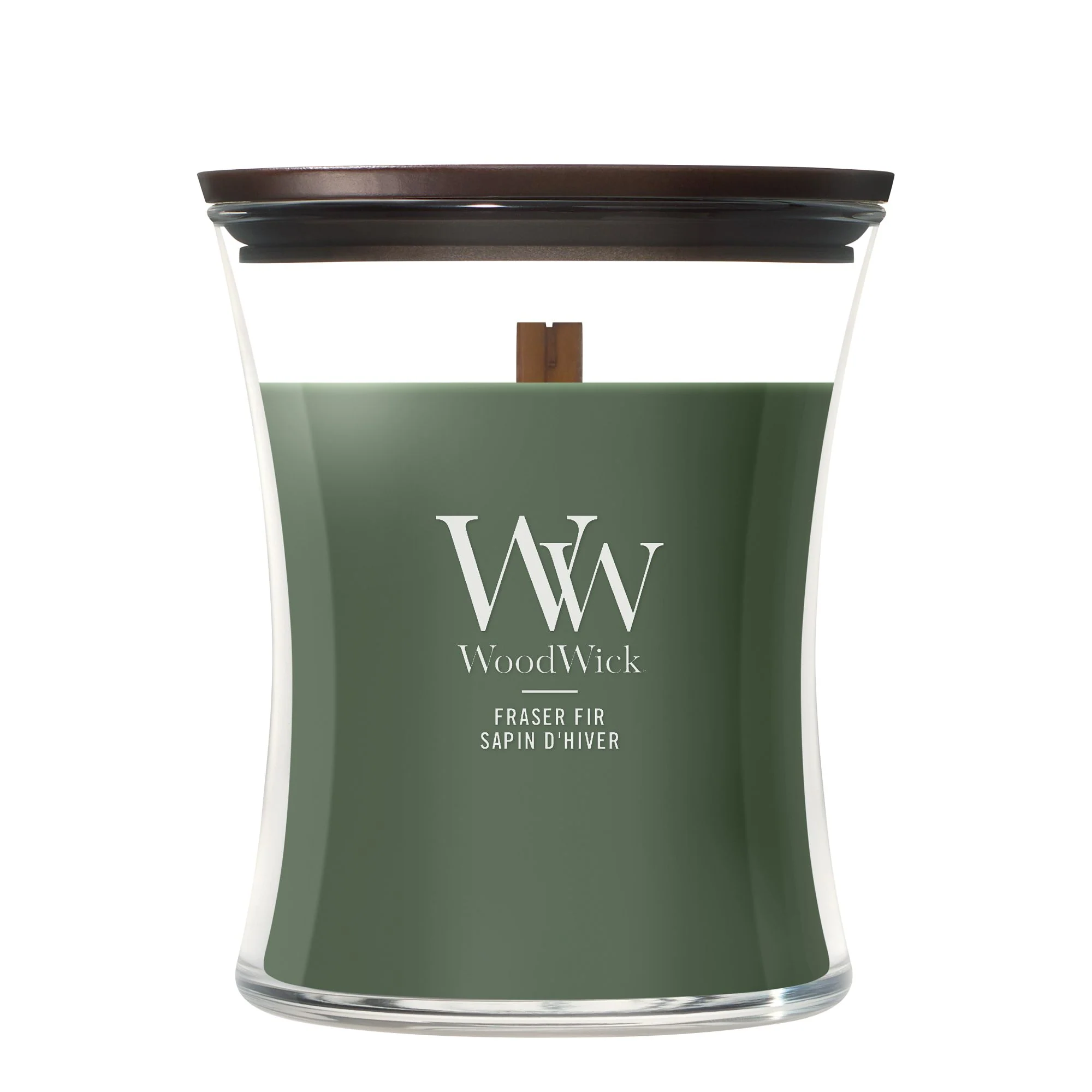 Fraser Fir Medium Hourglass by WoodWick