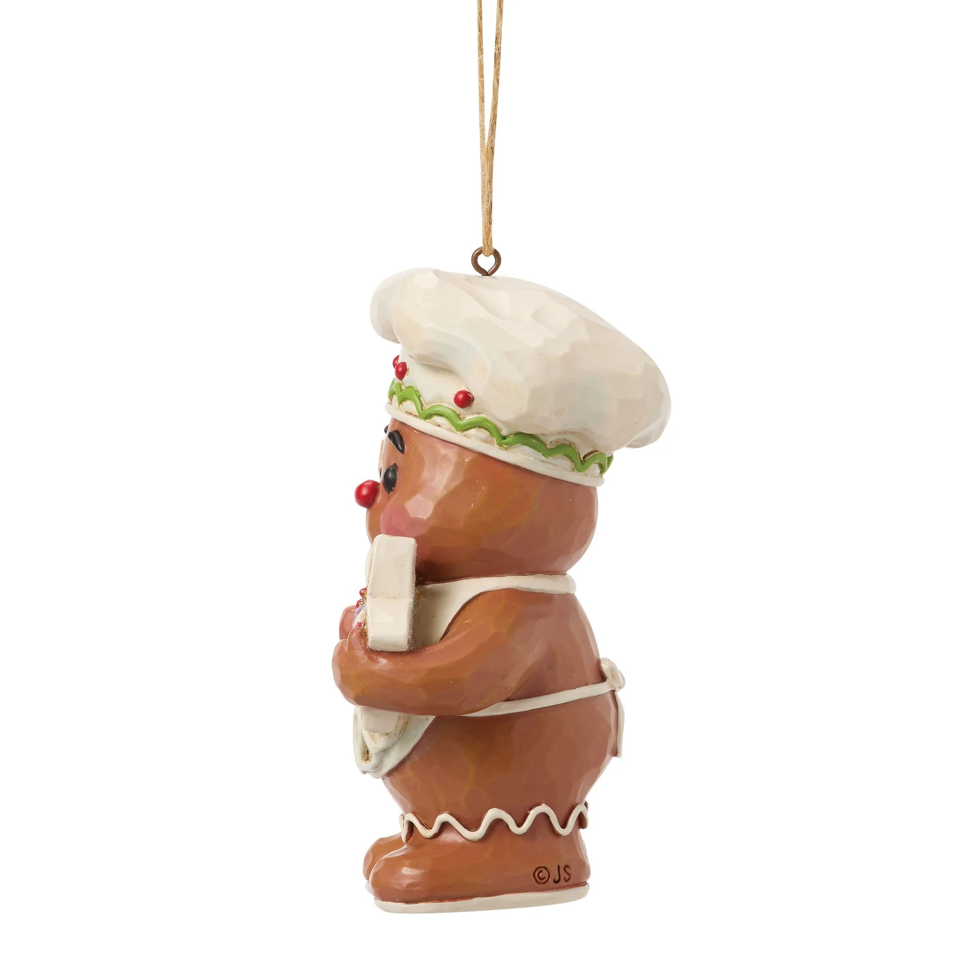 Gingerbread Jolly Character with Cookies Hanging Ornament - Image 2