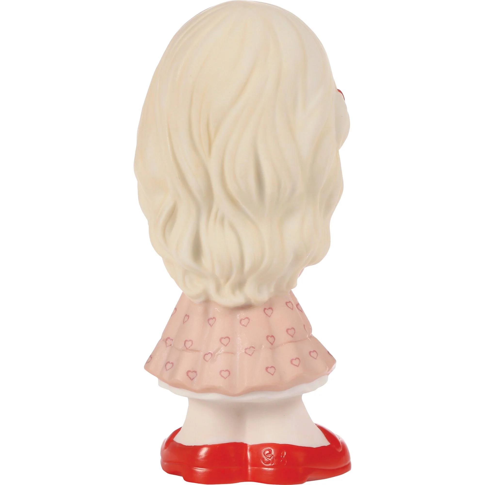 Girl Holding Rose Figurine by Precious Moments - Image 2