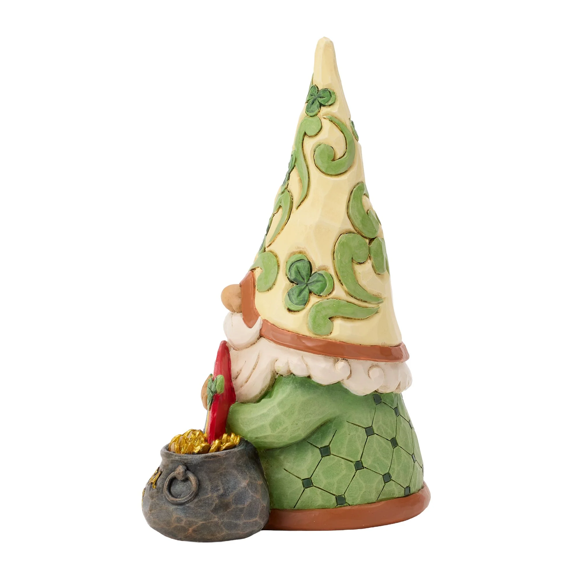 Gnome with Rainbow with Pot of Gold Figurine- "Lots of Luck, Gnome-After What|" - Image 2