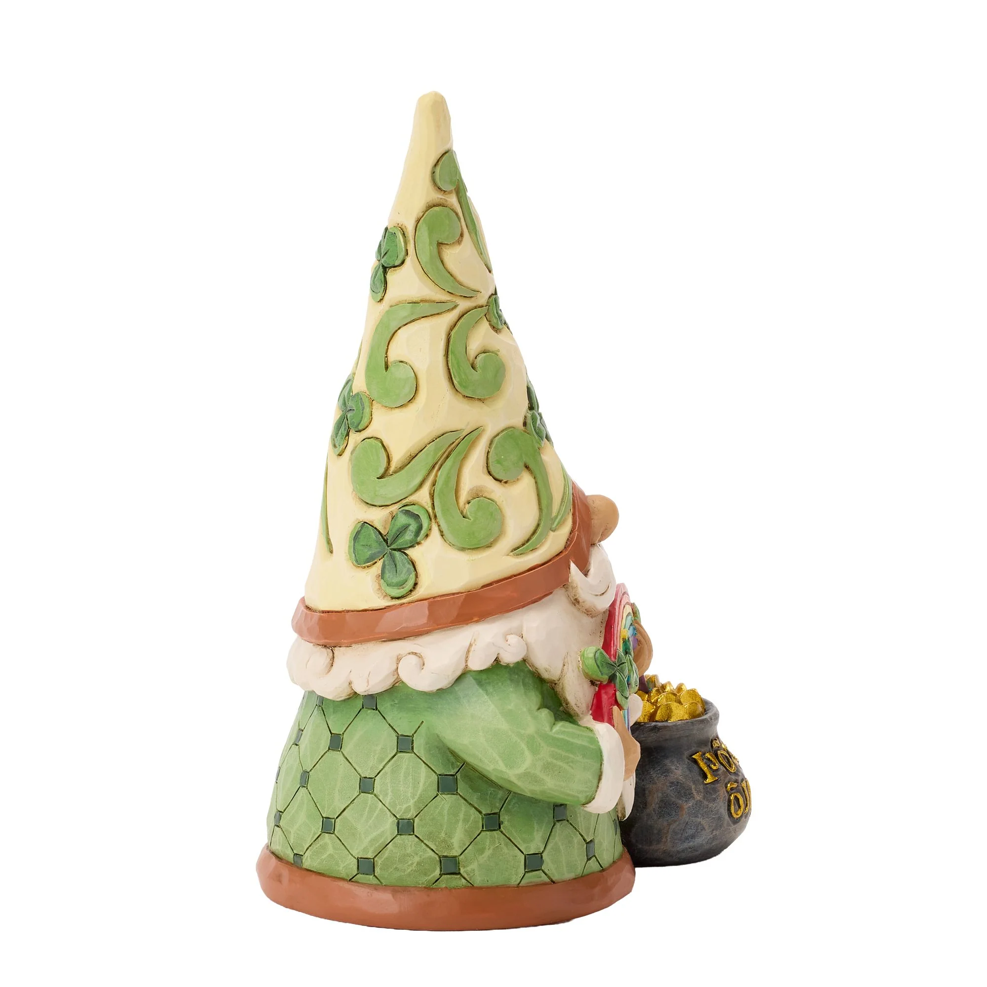 Gnome with Rainbow with Pot of Gold Figurine- "Lots of Luck, Gnome-After What|" - Image 4