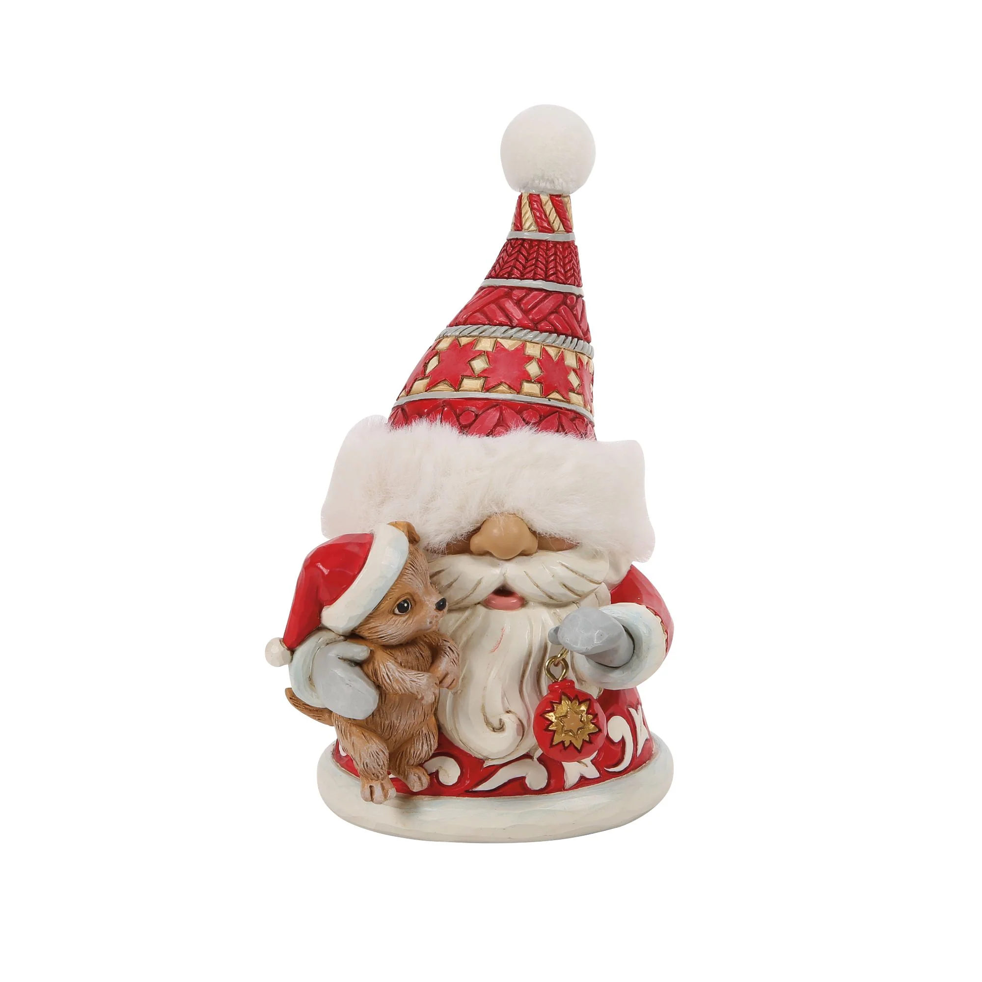 Gnome Hugging a Cute Puppy Figurine - Gnomebody's Cute - Image 2