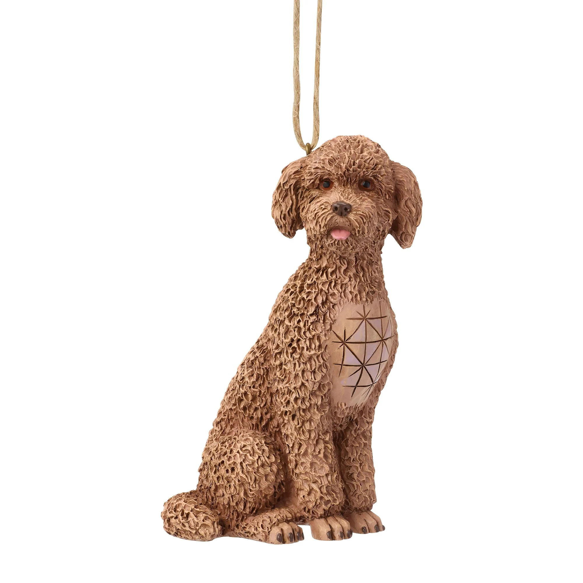 Golden-Doodle Hanging Ornament