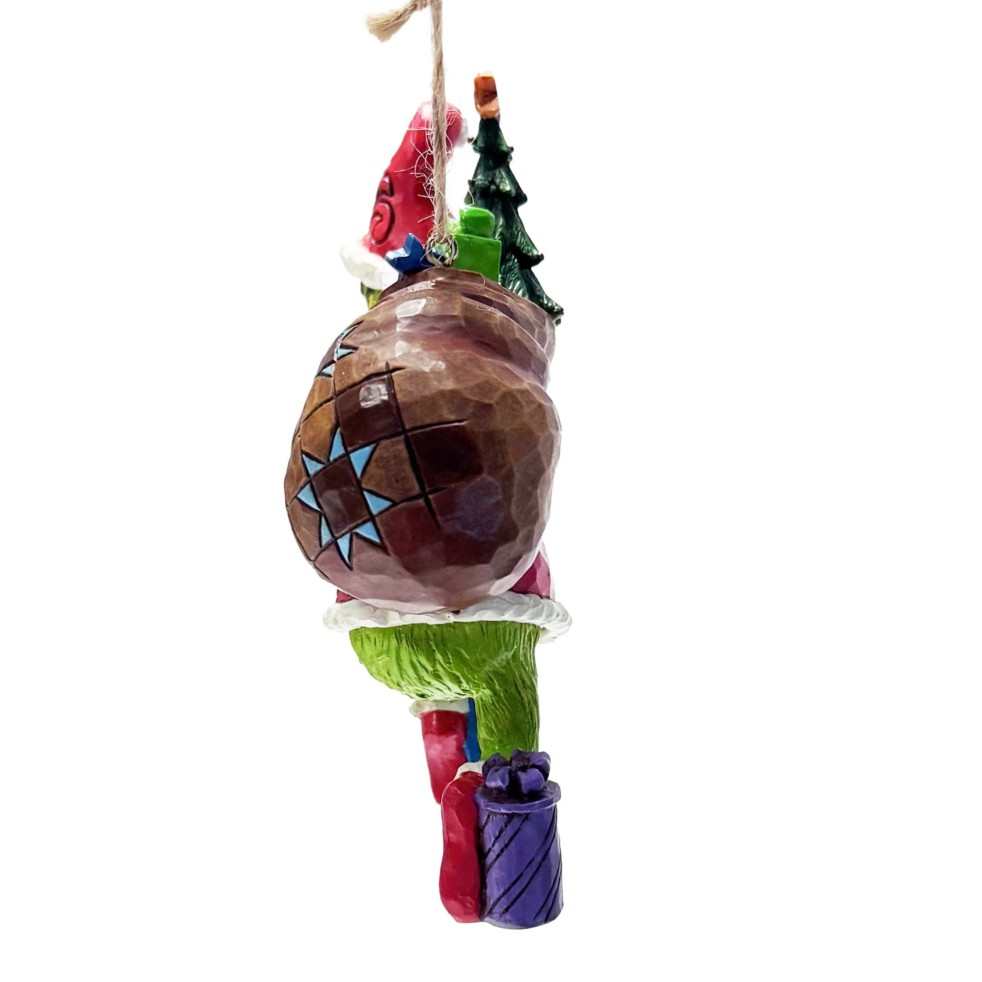 Grinch Tiptoeing Hanging Ornament - Image 4