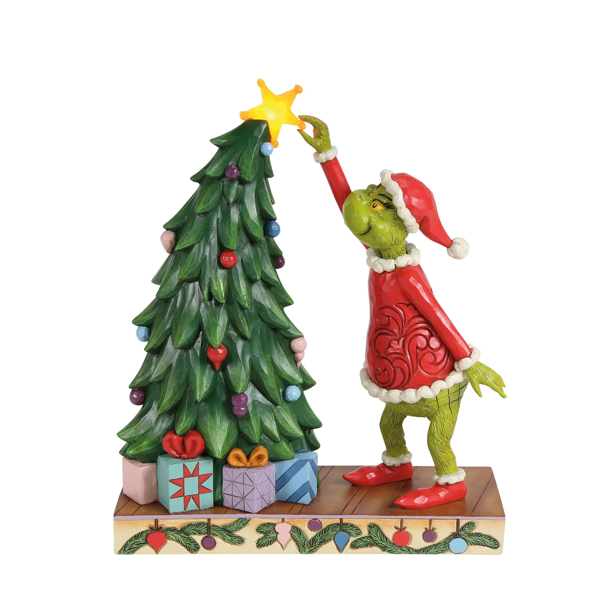 Grinchy Pulling Tree Star Special Edition Figurine - Image 2