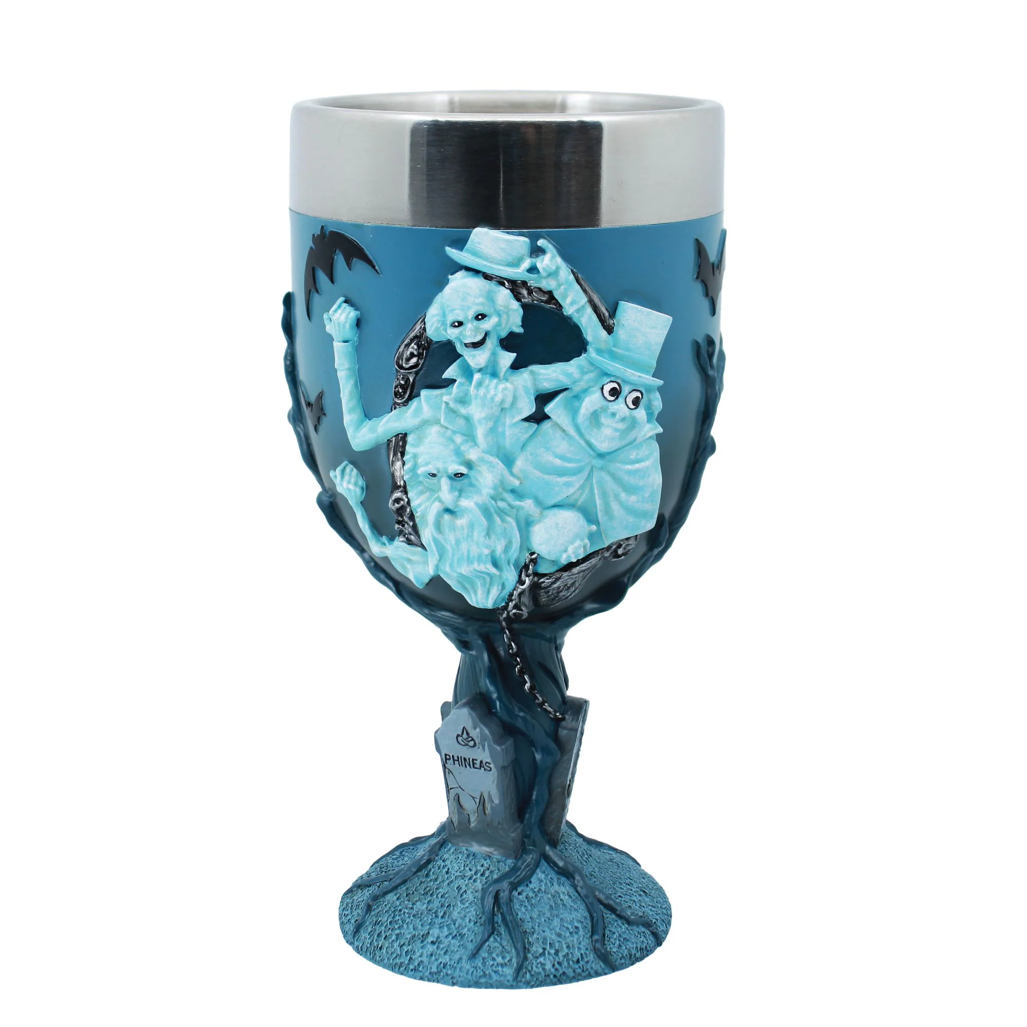 Haunted Mansion Grinning Ghost Goblet by Disney Showcase