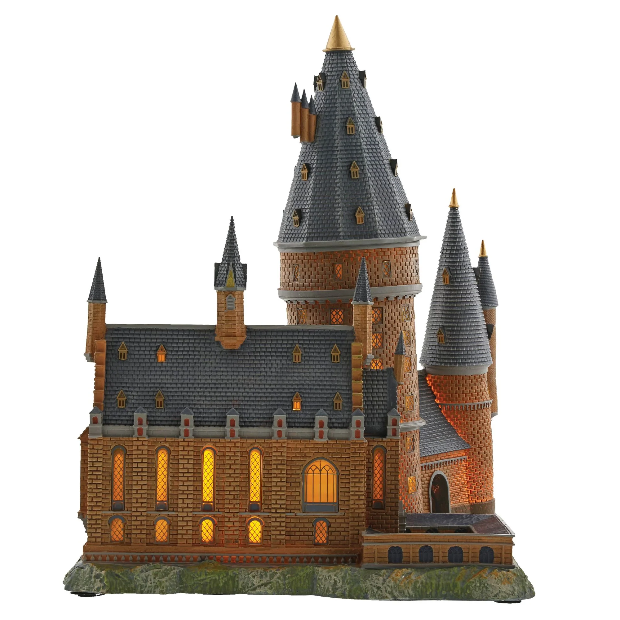 Hogwarts Great Hall and Tower Illuminated Model Building- Harry Potter Village by D56 - Image 5
