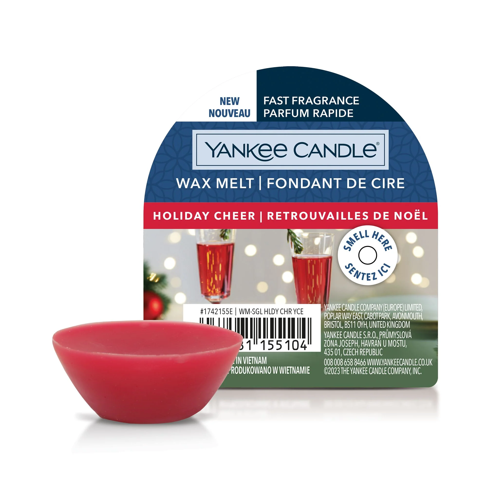 Holiday Cheer Signature Single Wax Melt by Yankee Candle