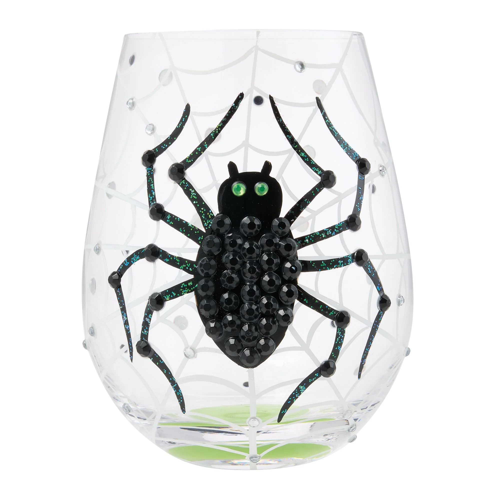 In my Own Web Stemless Glass
