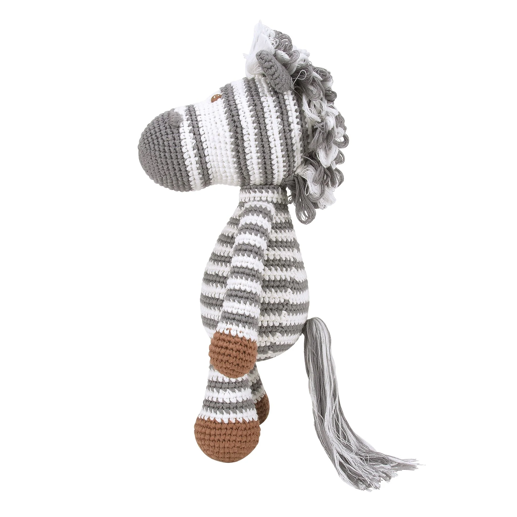 Isabella the Zebra Soft Toy by Woolie - Image 4