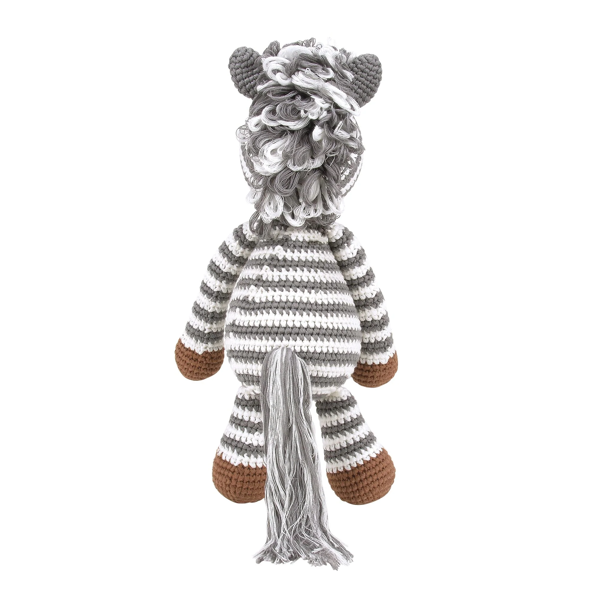 Isabella the Zebra Soft Toy by Woolie - Image 5