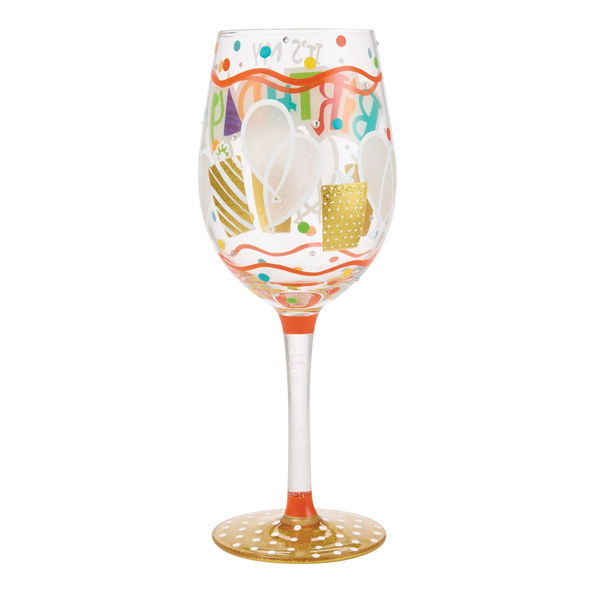 It's My Birthday Wine Glass - Image 4