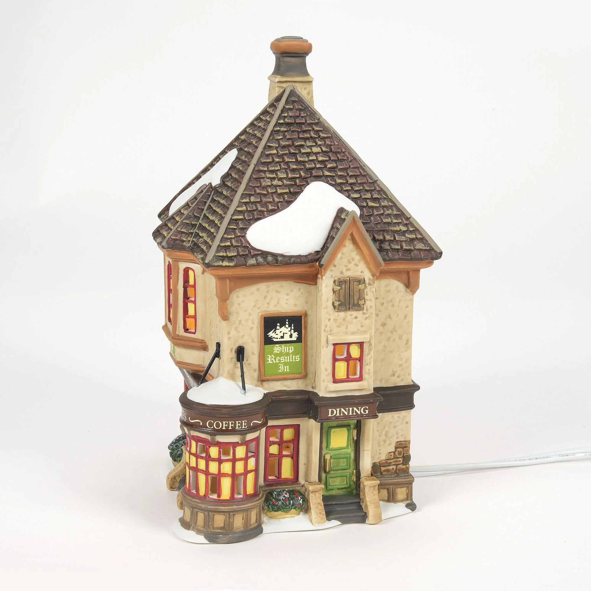 Joseph Edward Tea Shoppe- Dickens Village Illuminated Building - Image 4
